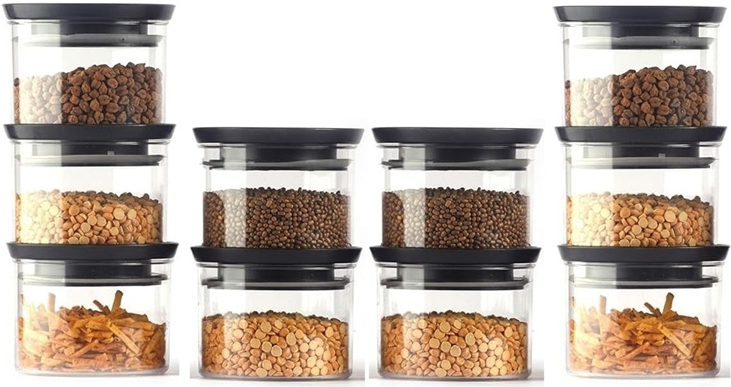 Image of Flipkart SmartBuy Plastic Grocery Container - 500 ml