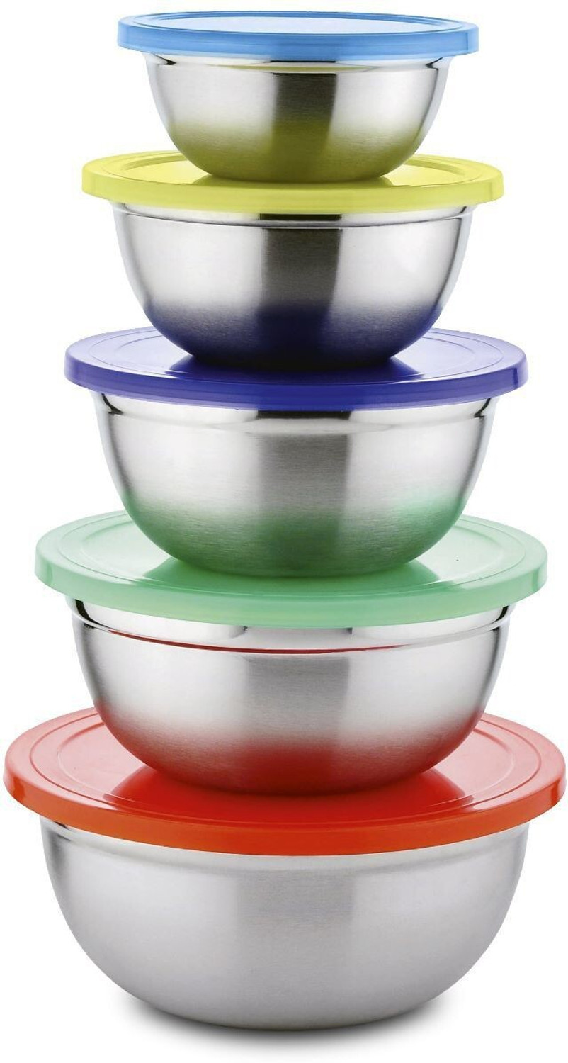 Image of Classic Essentials Steel Fridge Container - 1800 ml, 900 ml, 1400 ml, 600 ml, 350 ml