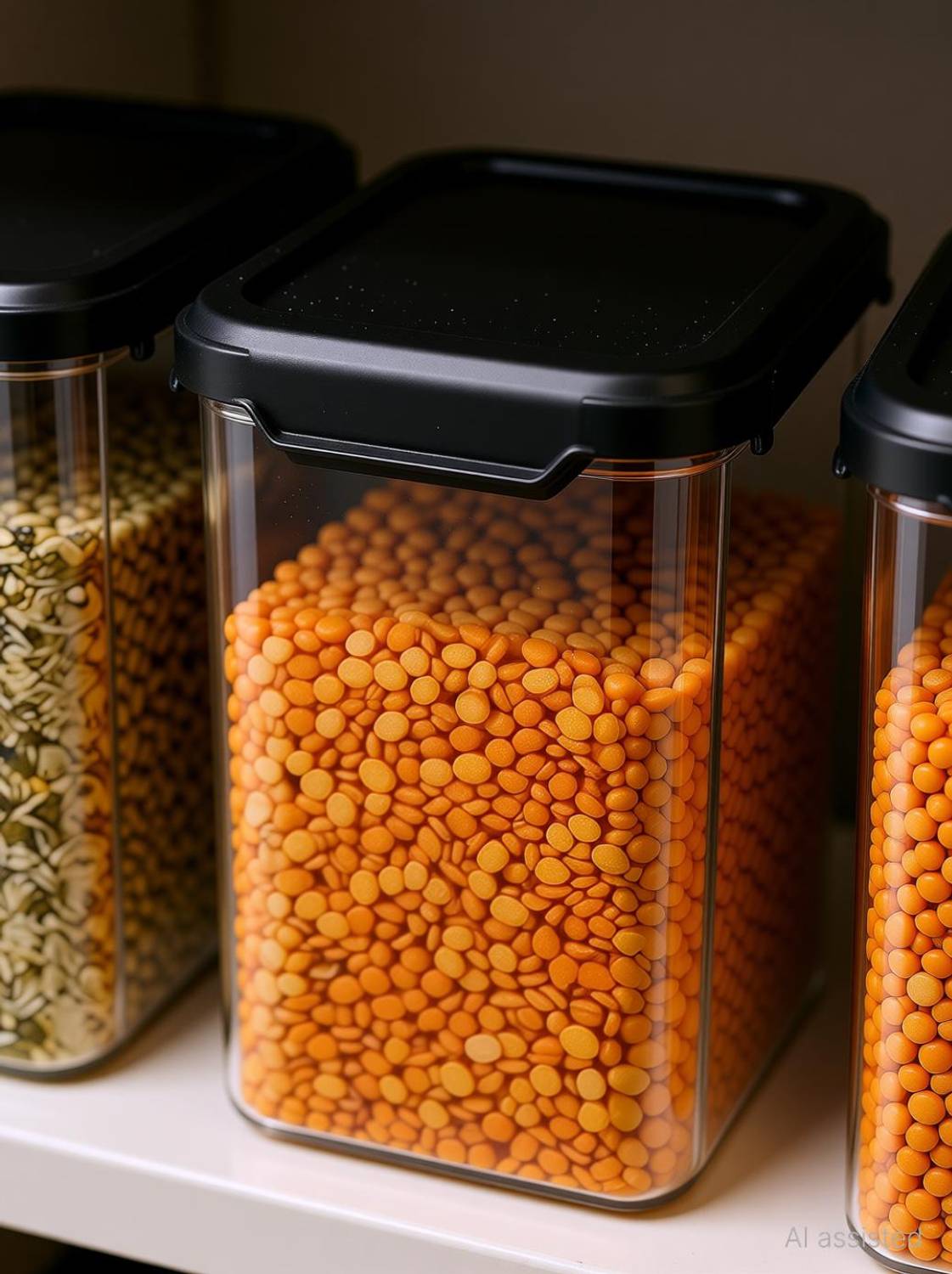 2Mech Plastic Grocery Container  - 1100 ml
