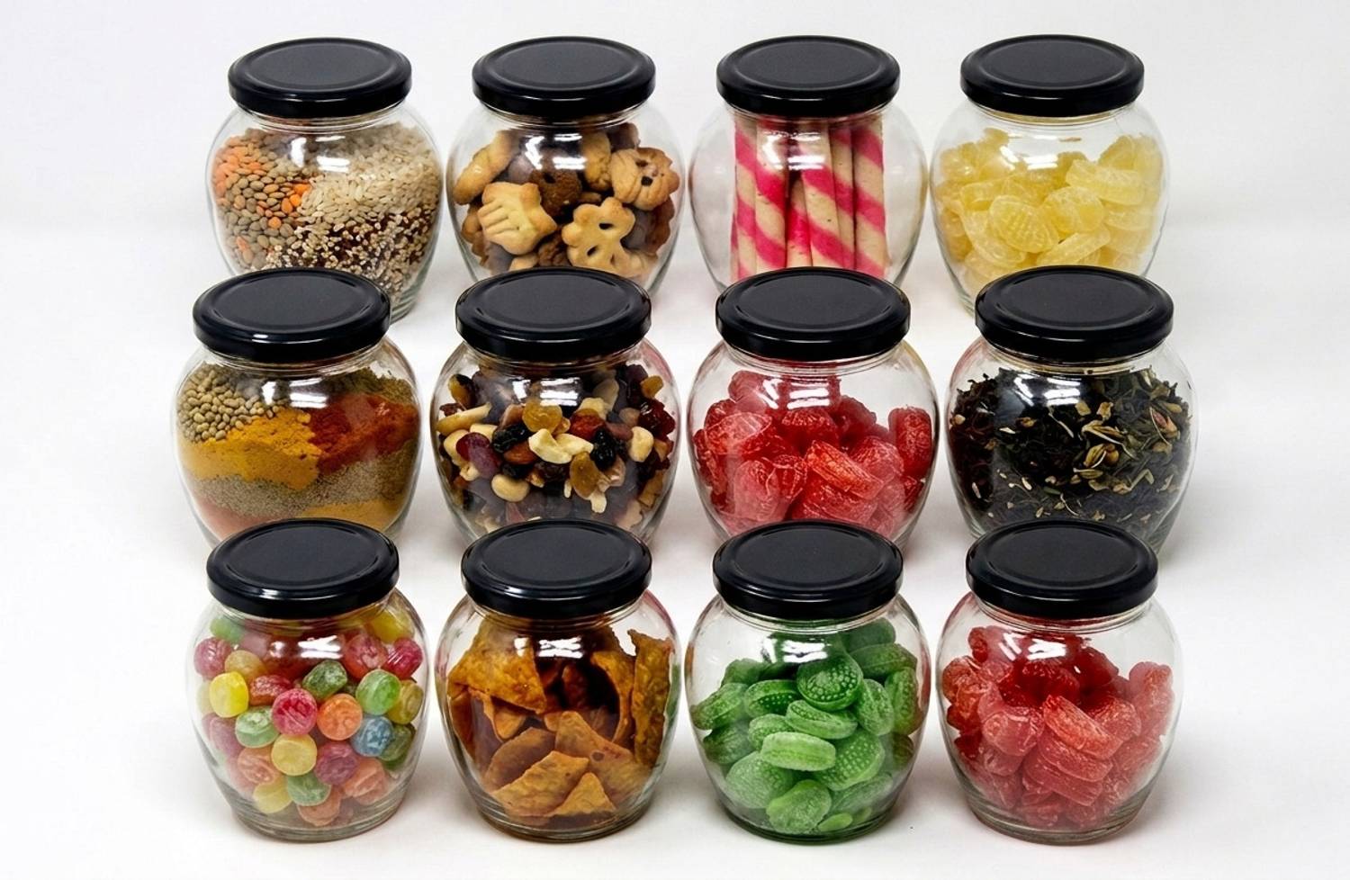 Borzor Glass Utility Container - 350 ml