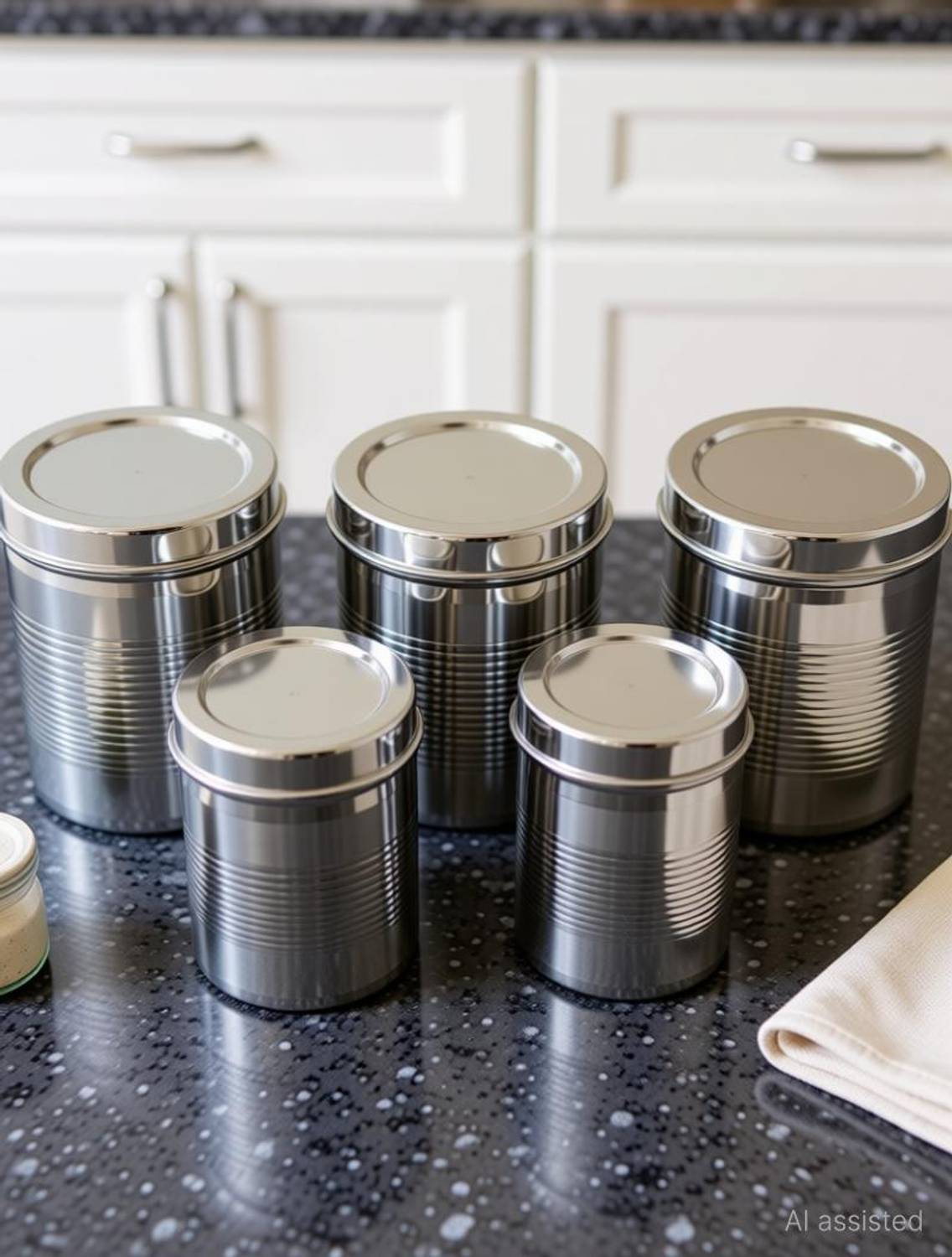 Tactware Steel Grocery Container - 500 ml, 800 ml, 1200 ml, 1600... more