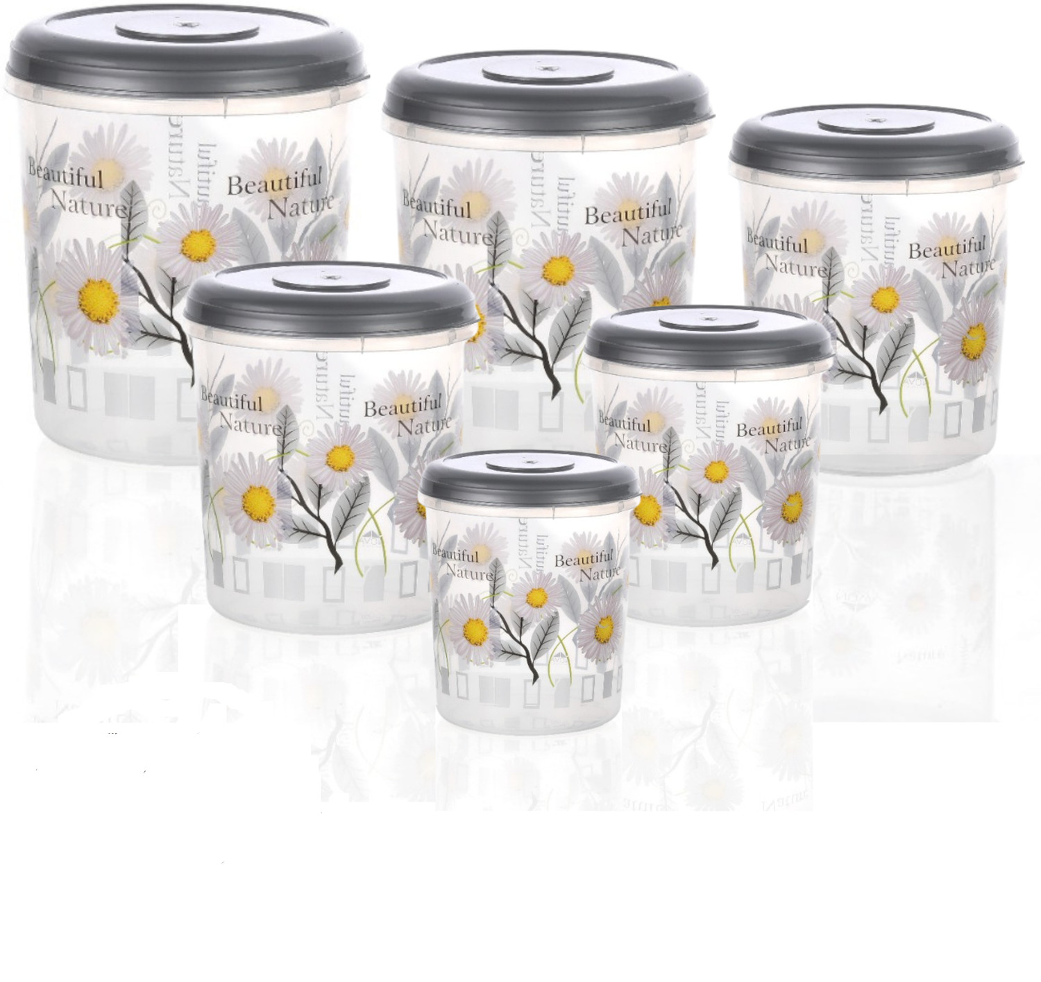 Image of Racoon Plastic Grocery Container - 1 kg, 2 kg, 3 kg, 6 kg, 8 kg, 12 kg