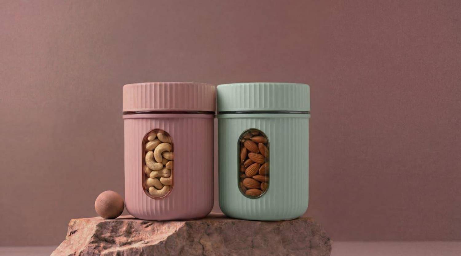 PrimeOk Plastic Grocery Container - 750 ml — Storage Containers & Jars