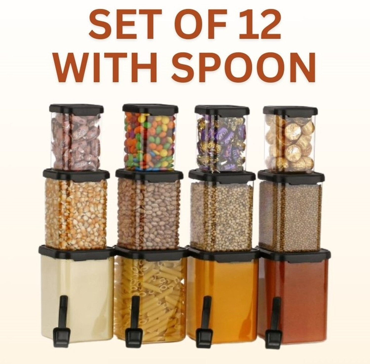 Image of UPSILON Wooden Fridge Container - 350 ml, 650 ml, 900 ml