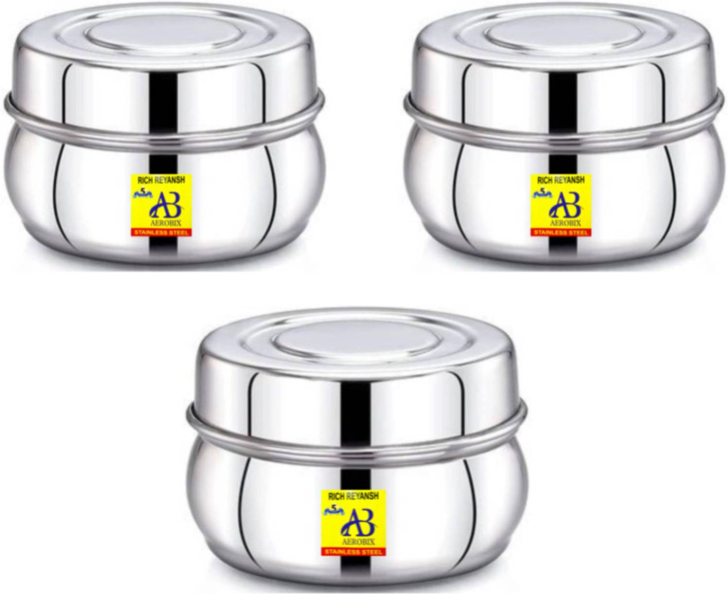 AEROBIX Steel Grocery Container - 100 ml