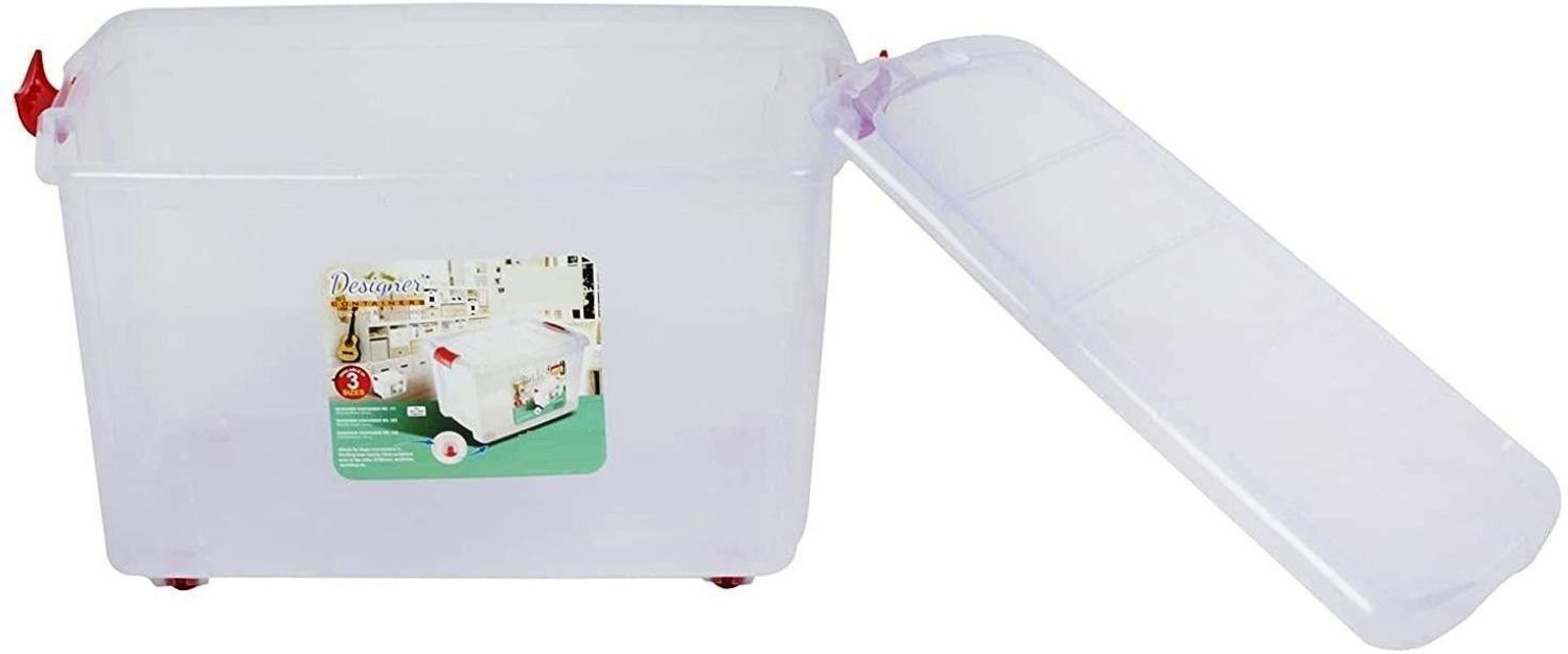 Image of KUMANEST Plastic Utility Container - 25 L (Clear)
