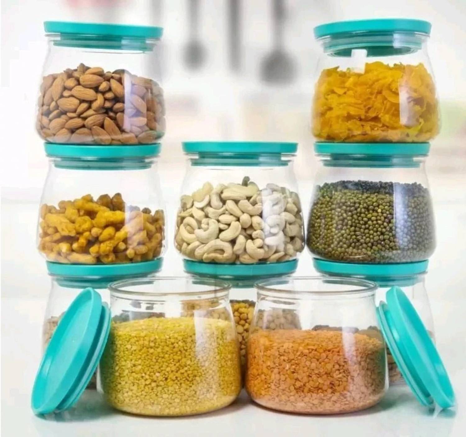 ADMONITION Plastic Grocery Container  - 1000 ml