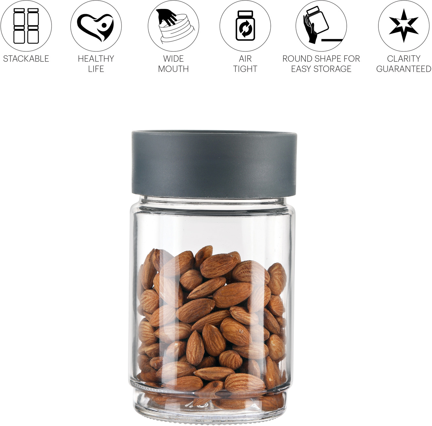 Image of cello Glass Utility Container - 750 ml