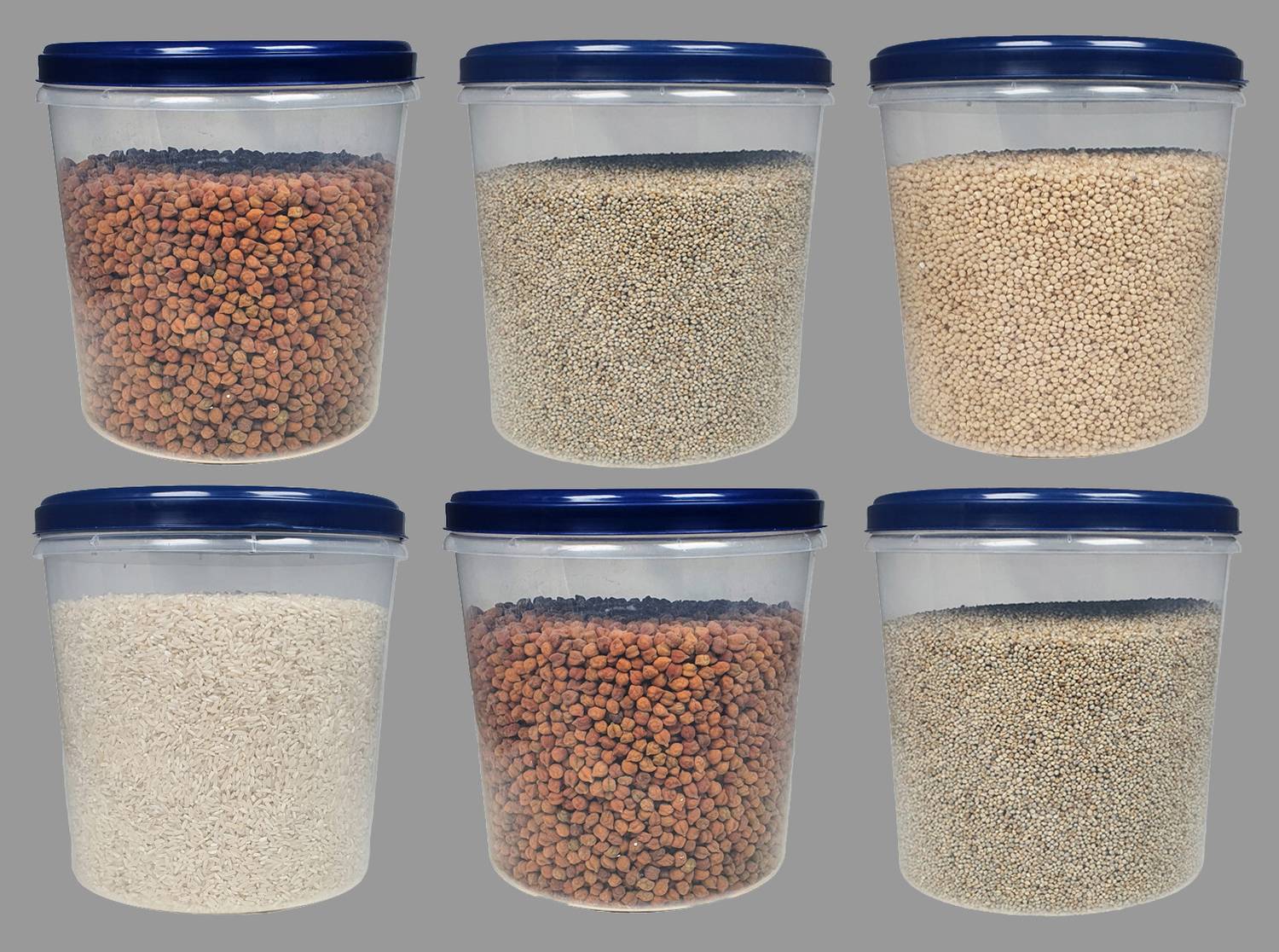 AK HUB Plastic Grocery Container - 15000 ml