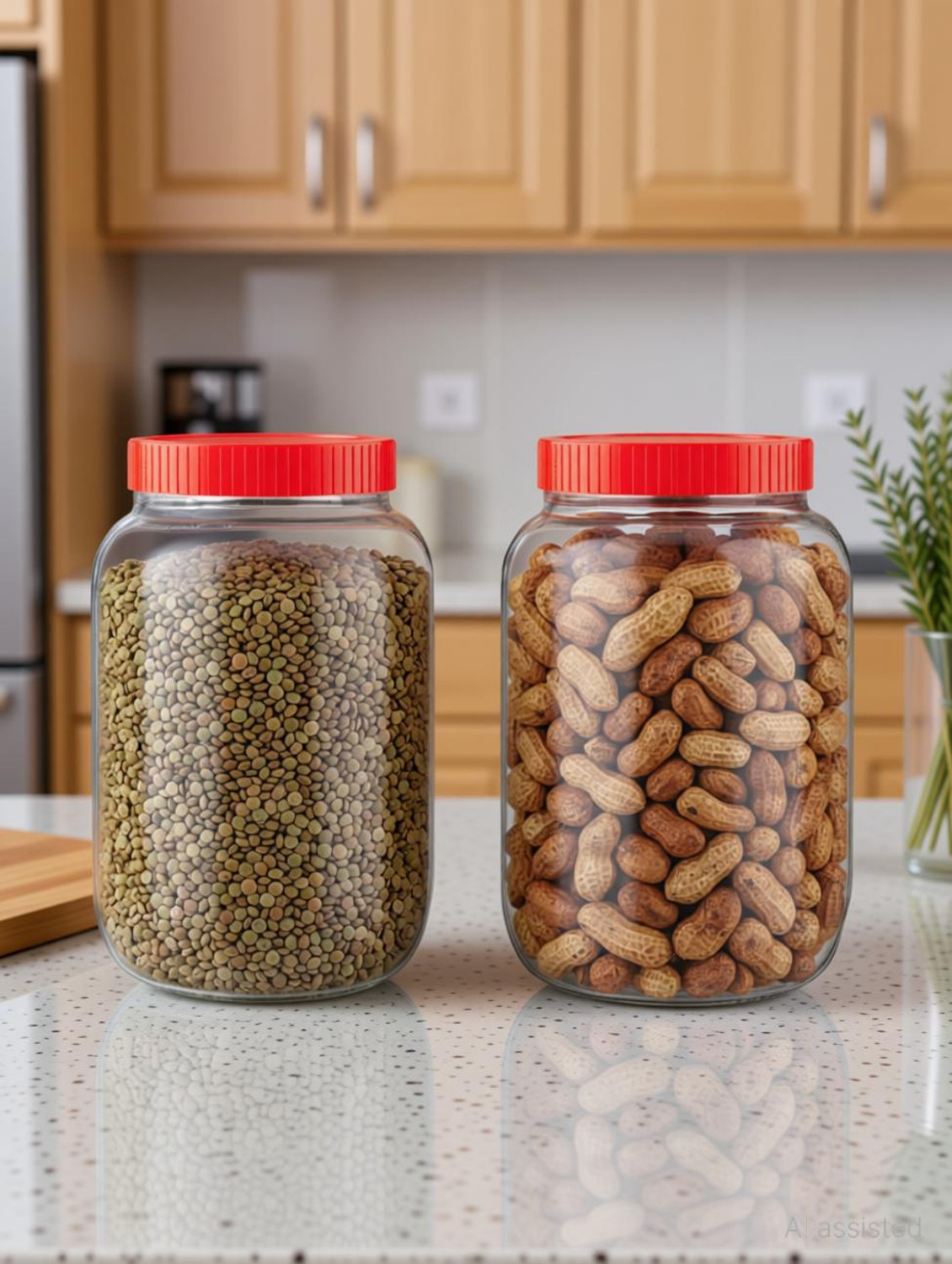 Image of AAnami Glass Pickle Jar - 3000 ml