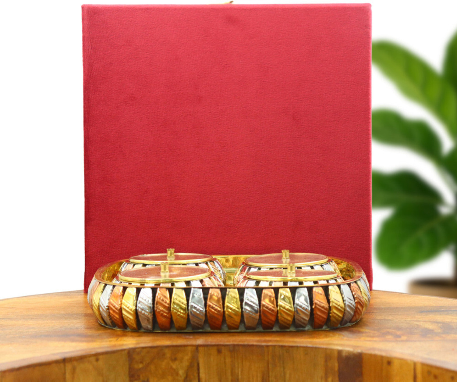 Image of Internatioinal Gift Gold Plated Utility Container - 100 g