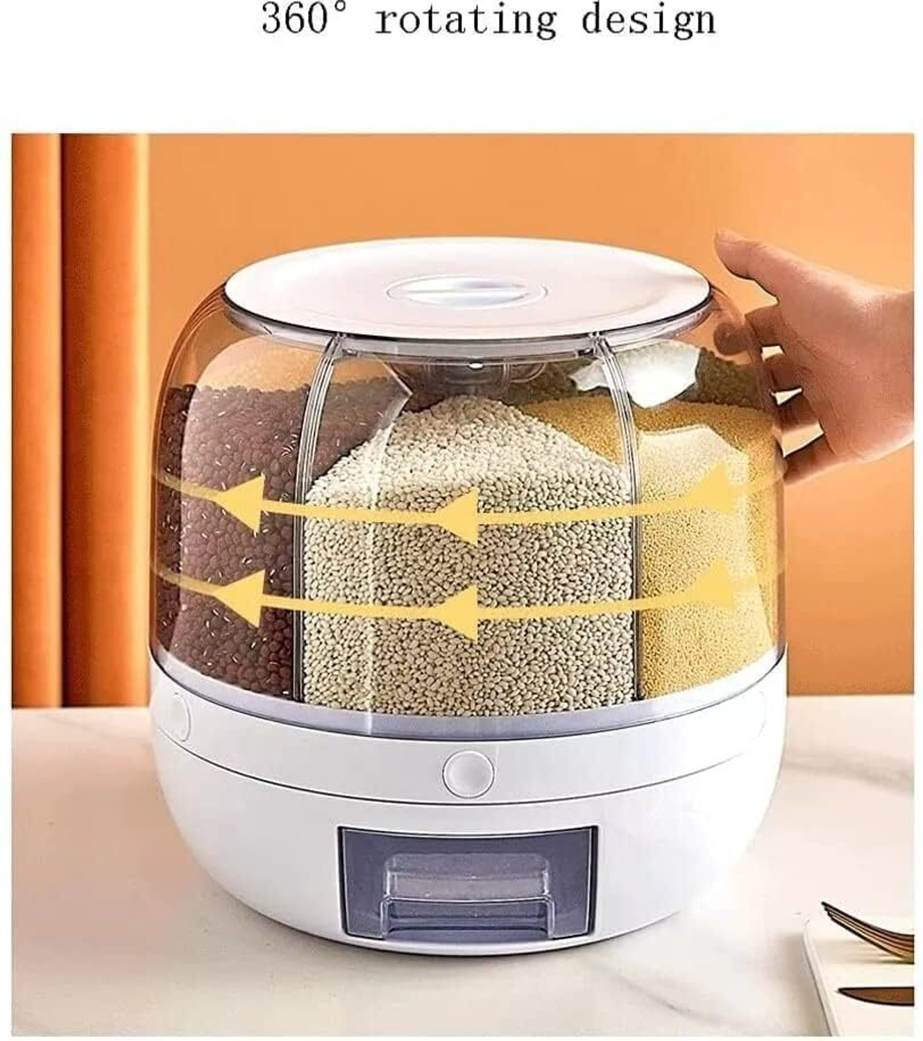 Image of MGKENTERPRISE Plastic Grocery Container - 6 kg