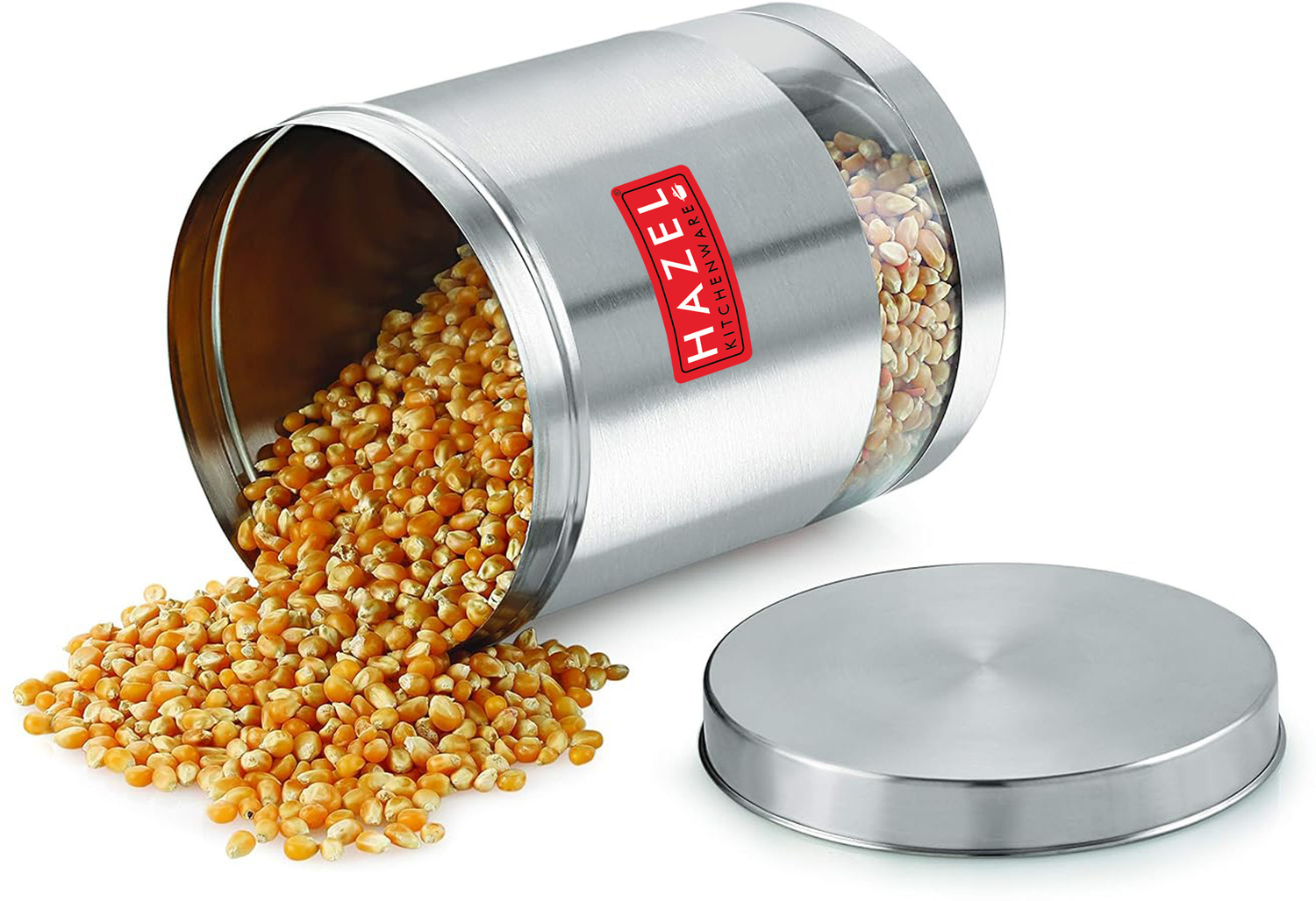 Image of HAZEL Stainless Steel Utility Container - 1350 ml