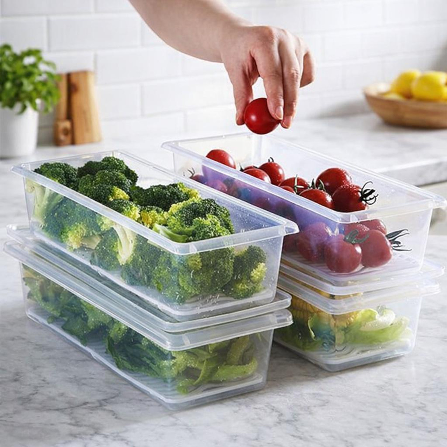 Image of Versora Plastic Fridge Container - 1500 ml