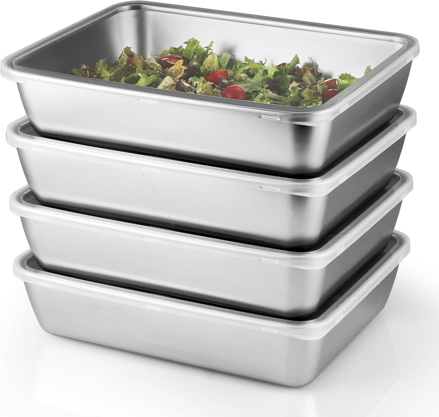 Image of SHARUJA Stainless Steel Fridge Container - 2000 ml