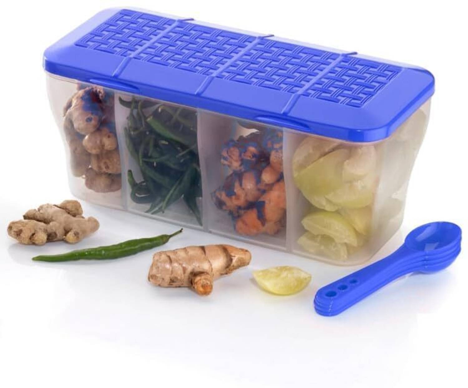 BELLERBIRD Plastic Grocery Container  - 1800 ml