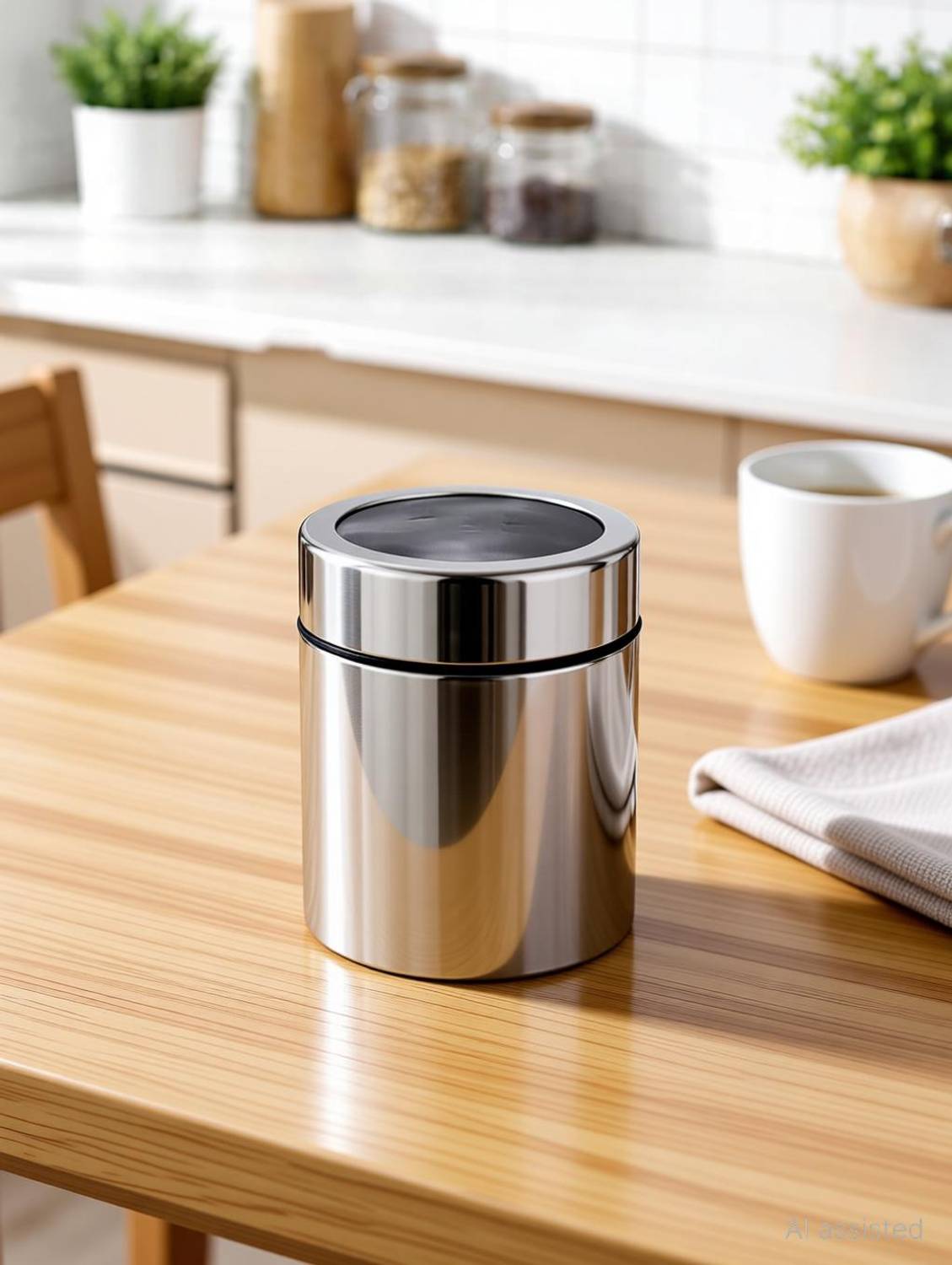 ATROCK Stainless Steel Grocery Container - 175 ml