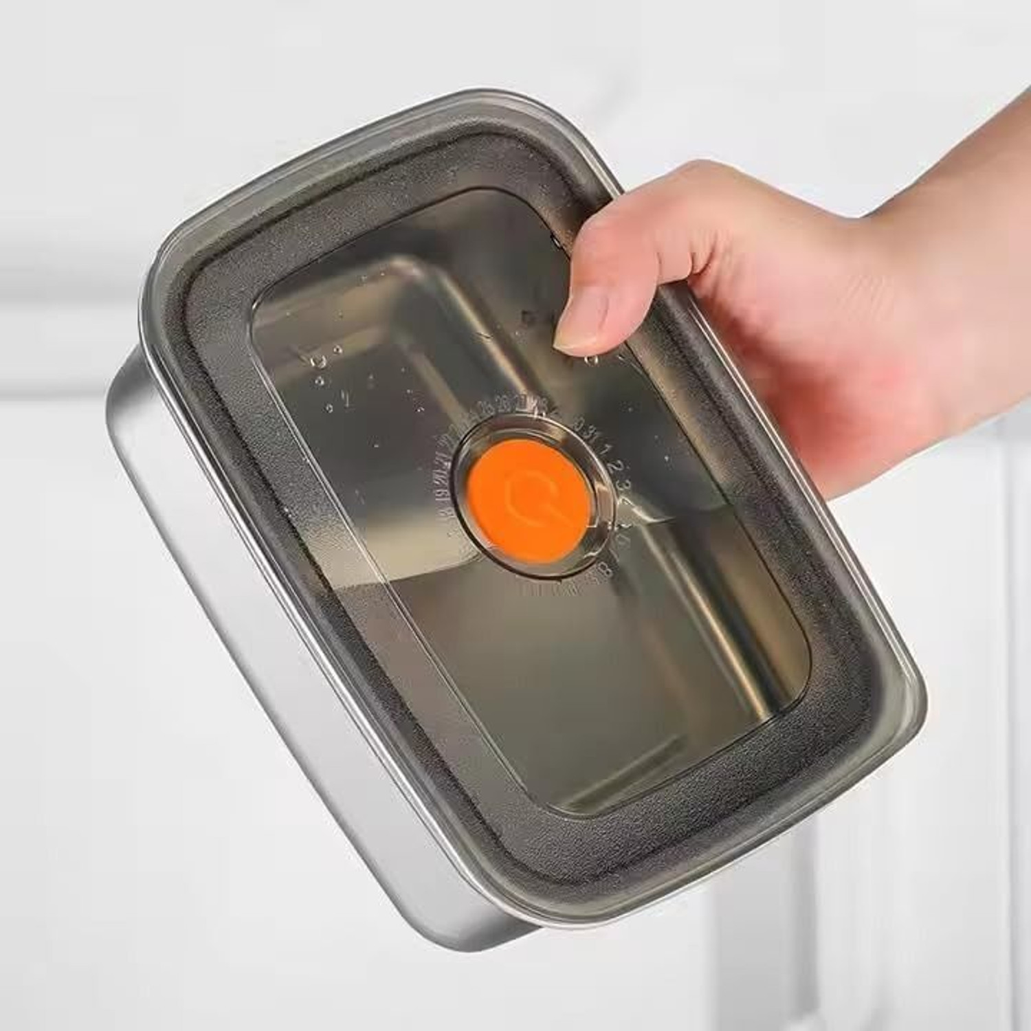 Image of REVATAKG Stainless Steel Fridge Container - 1200 ml