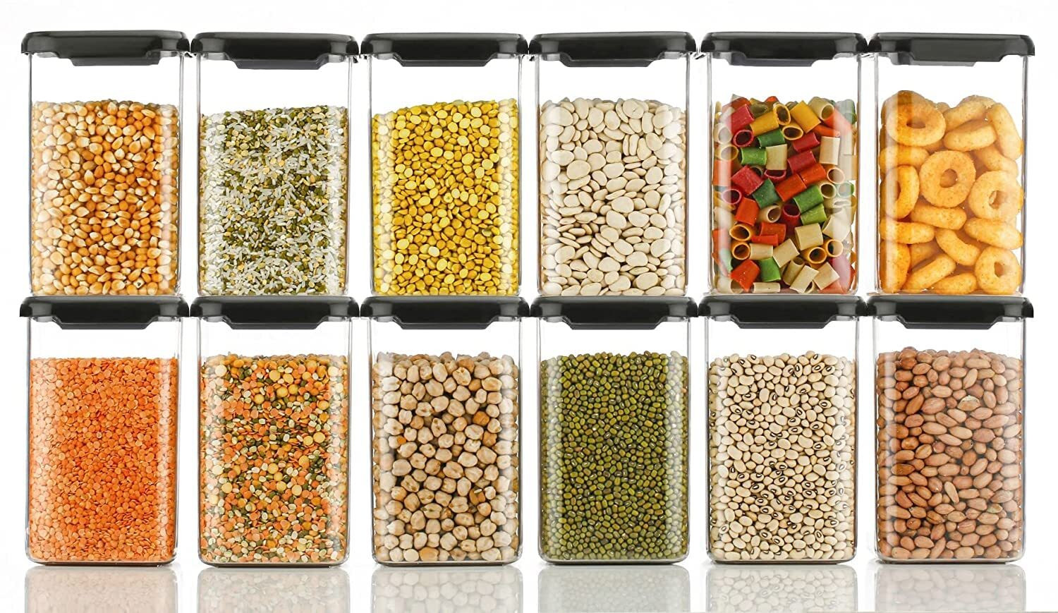 Image of Womens First Choice Plastic Grocery Container - 1100 ml