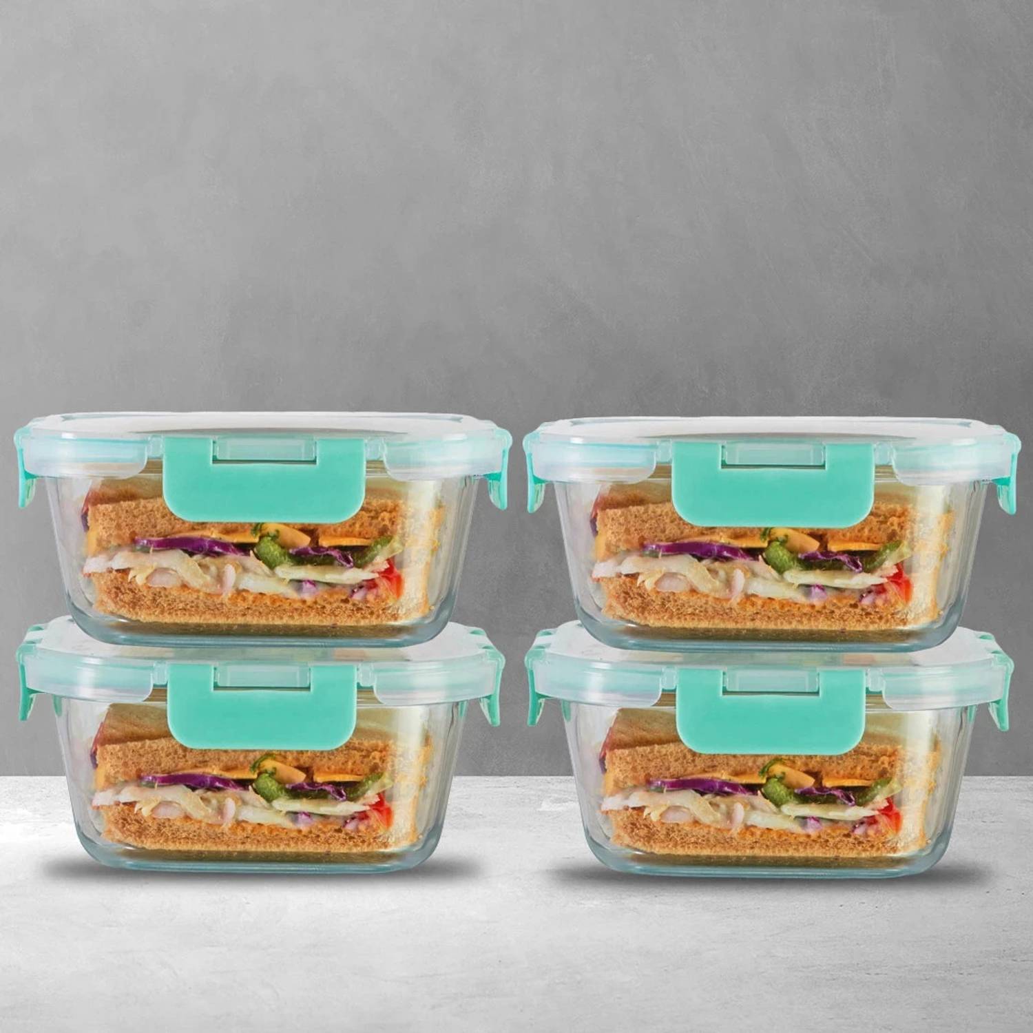 Allo Glass Fridge Container - 800 ml
