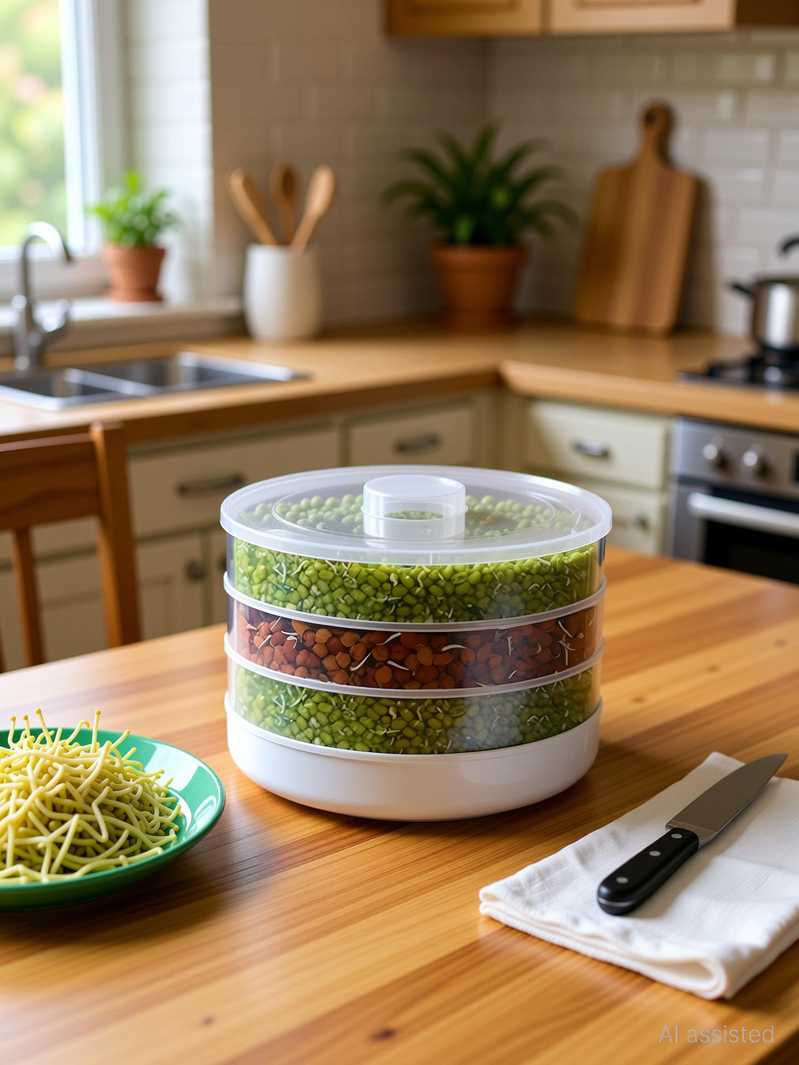 Image of premium mart Plastic Sprout Maker - 2500 ml