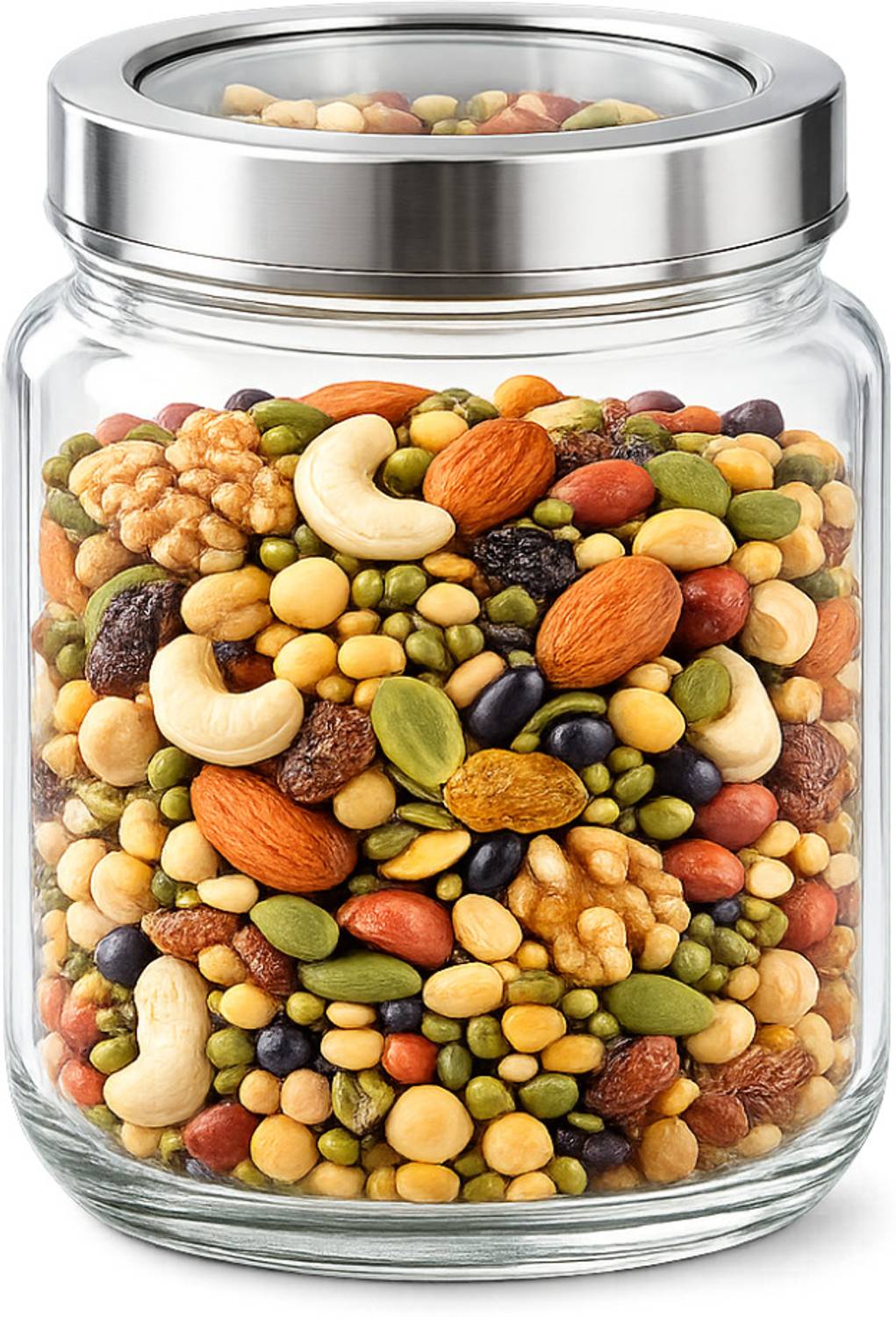 AAnami Glass Grocery Container - 1 kg