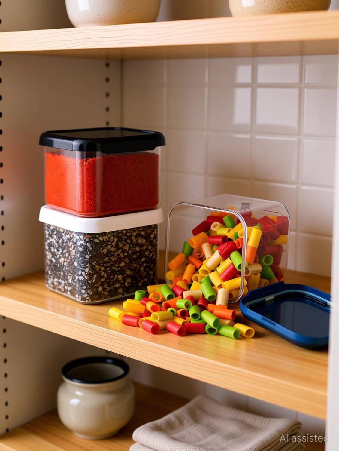 bhawani Plastic Grocery Container - 550 ml
