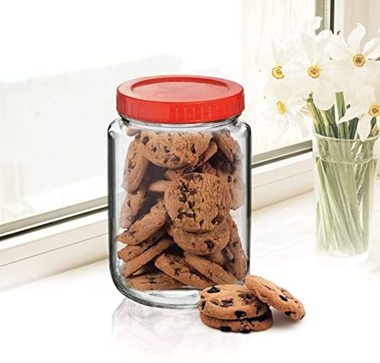 Adhunyk Glass Grocery Container - 750 ml