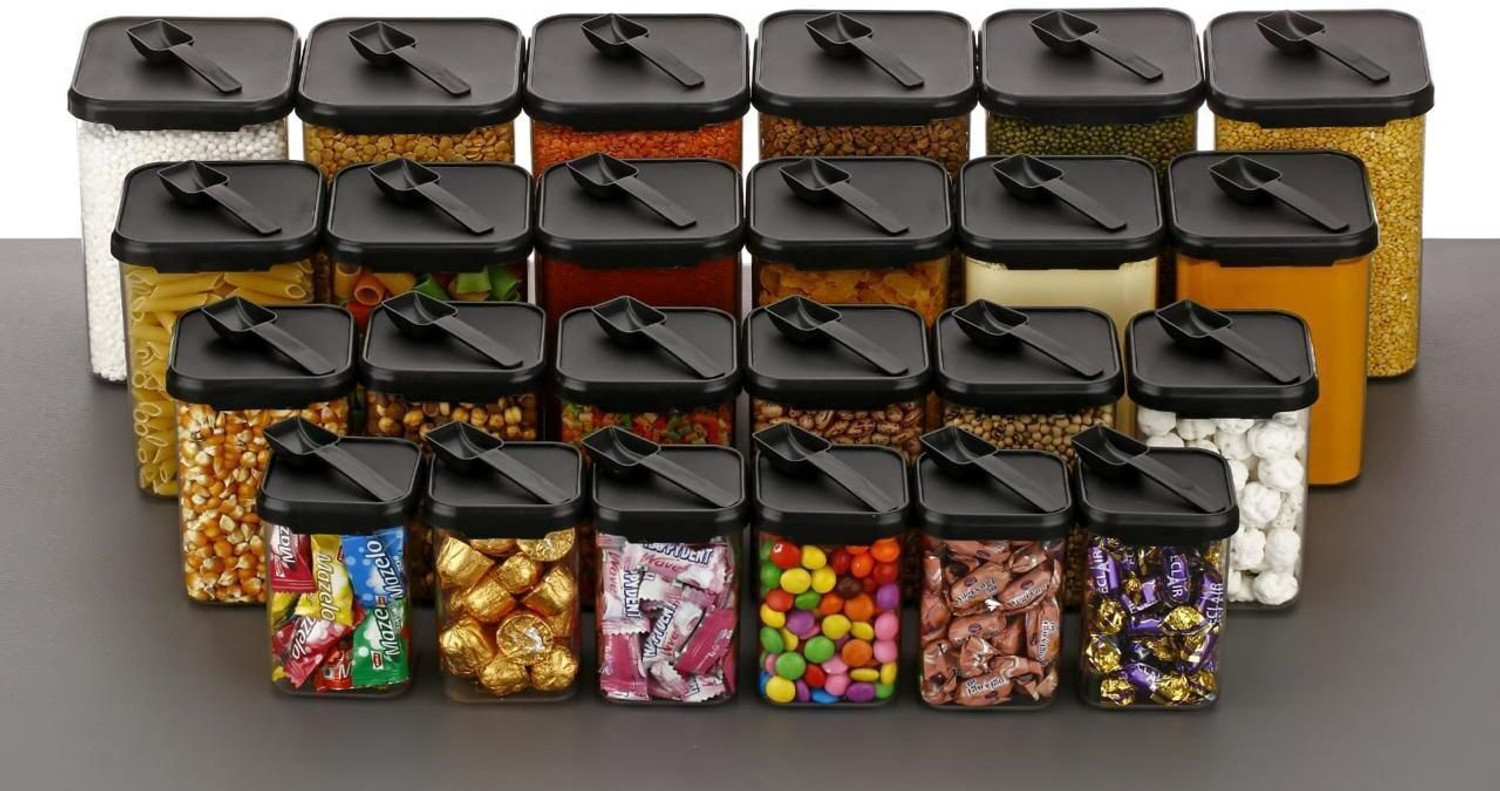 Image of ORSALE Plastic Utility Container - 1400 ml, 900 ml, 600 ml, 300 ml, 250 ml
