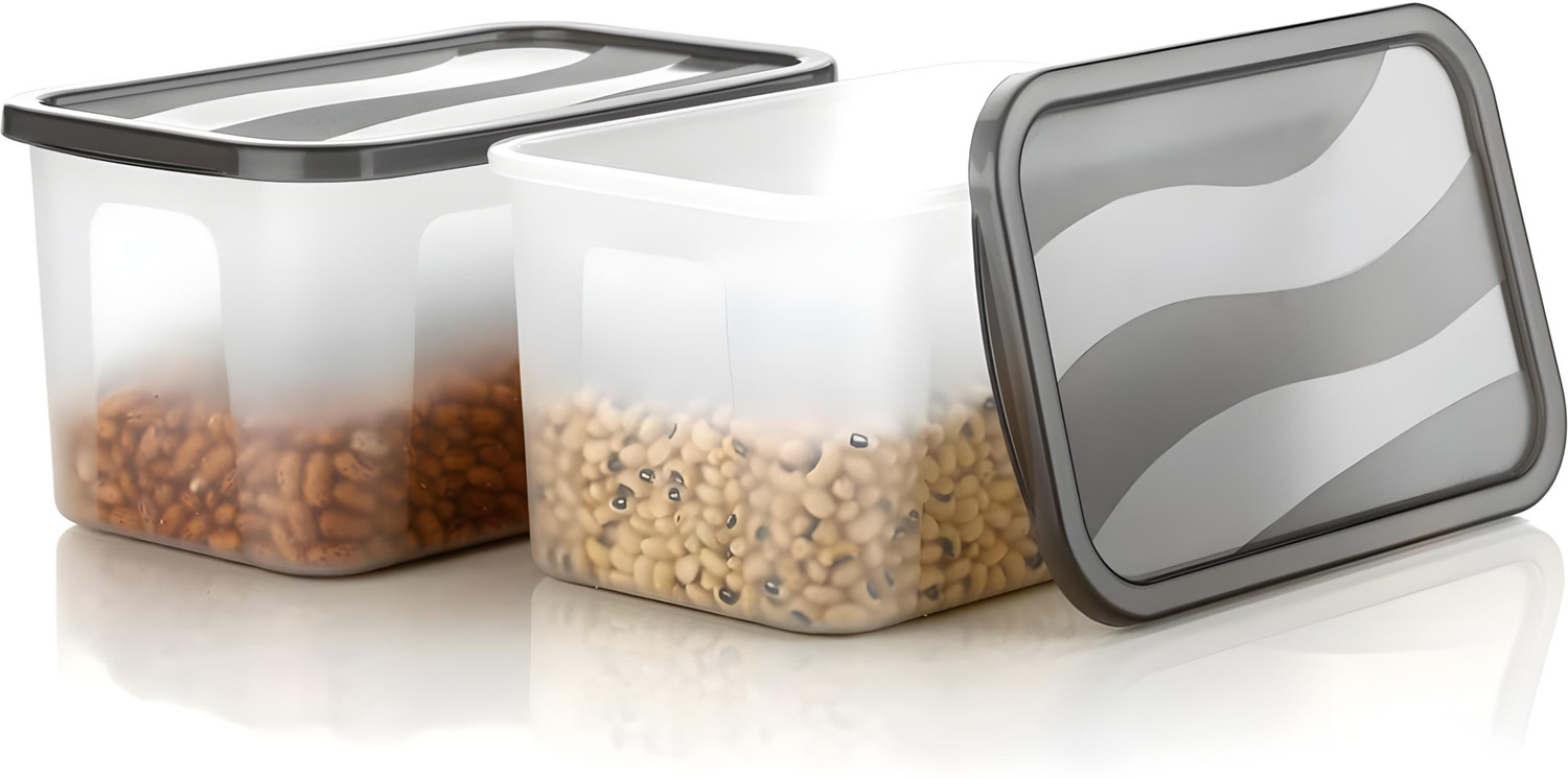 Image of Pliable Plastic Fridge Container - 1100 ml