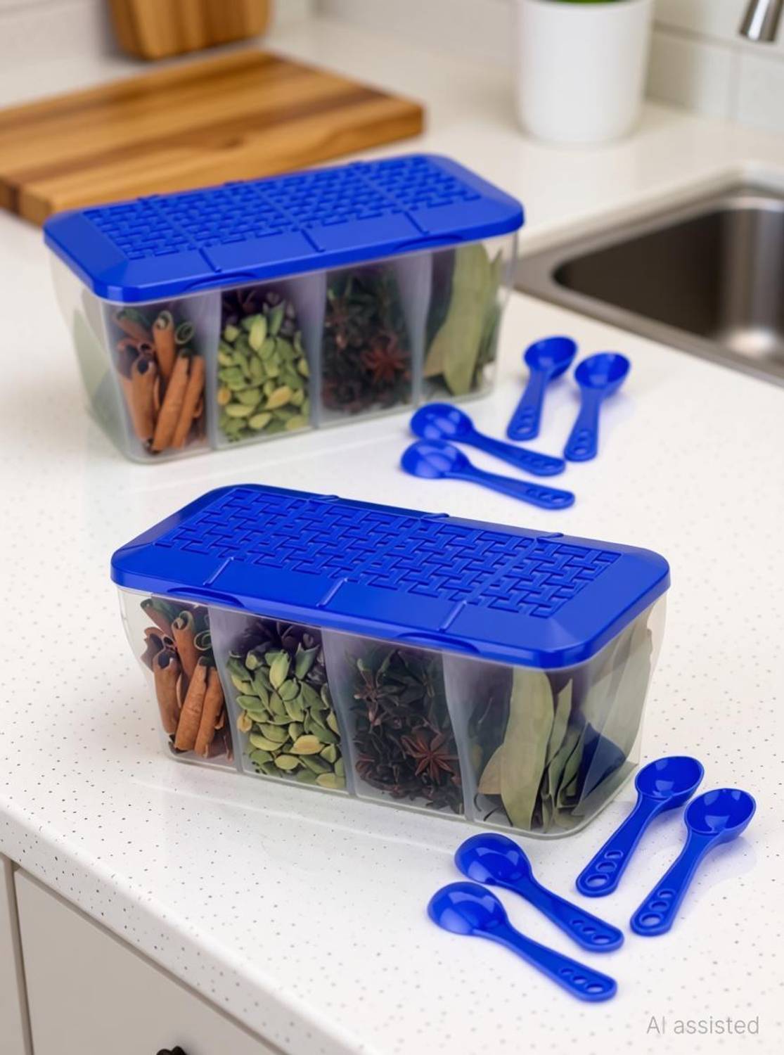 3D METRO SUPER STORE Plastic Grocery Container - 1800 ml — Storage Containers & Jars