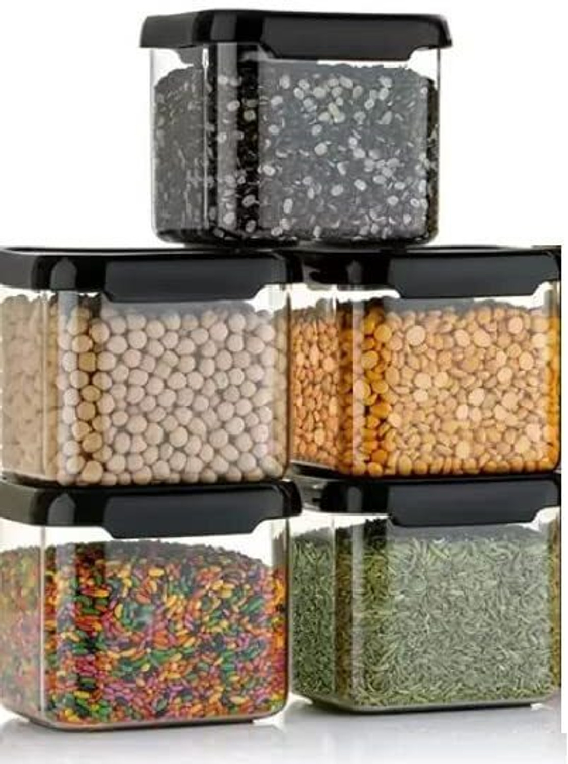 Image of Moxstar Plastic Grocery Container - 500 ml
