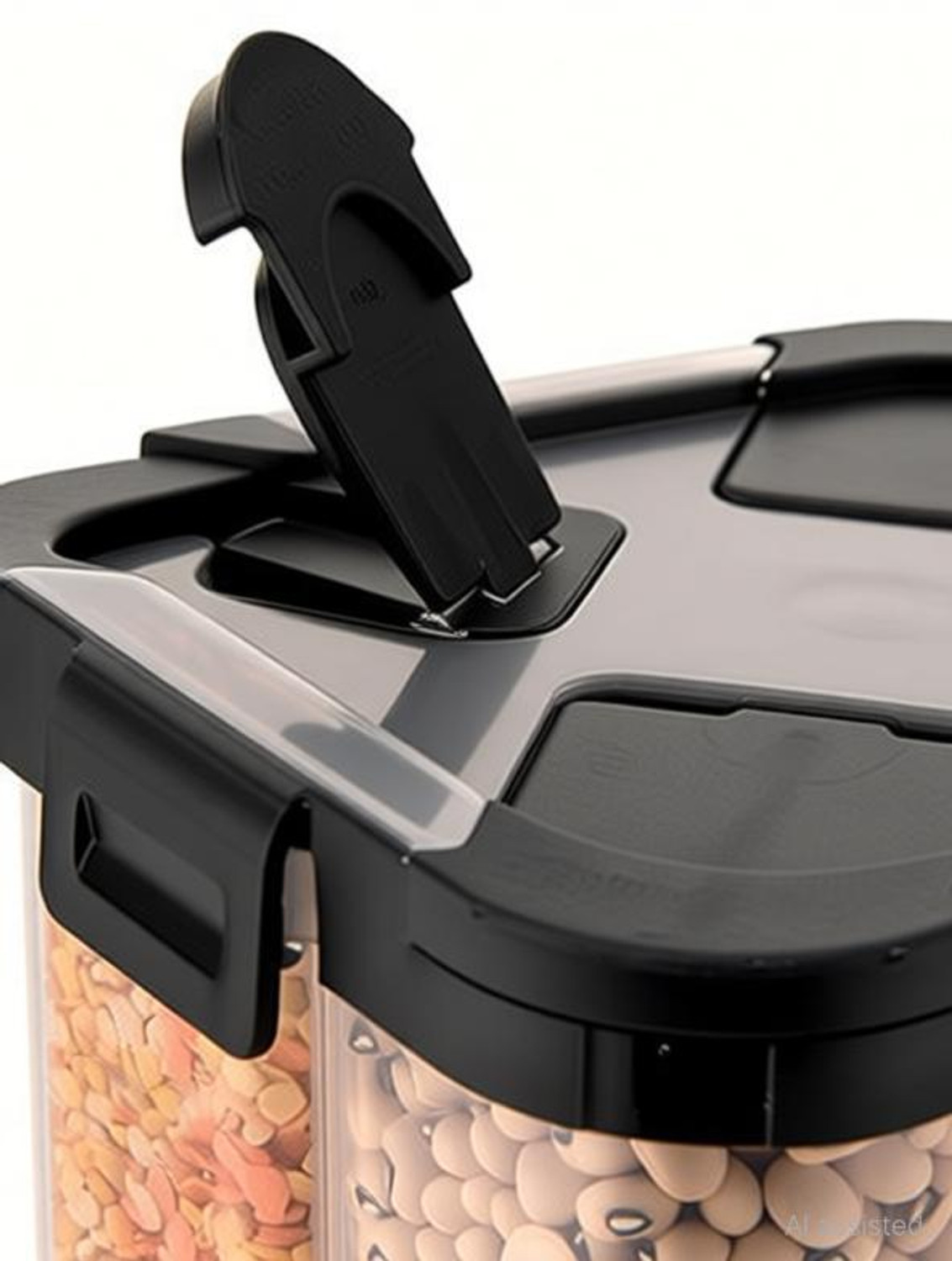 Image of KingPlast Plastic Grocery Container - 2500 ml