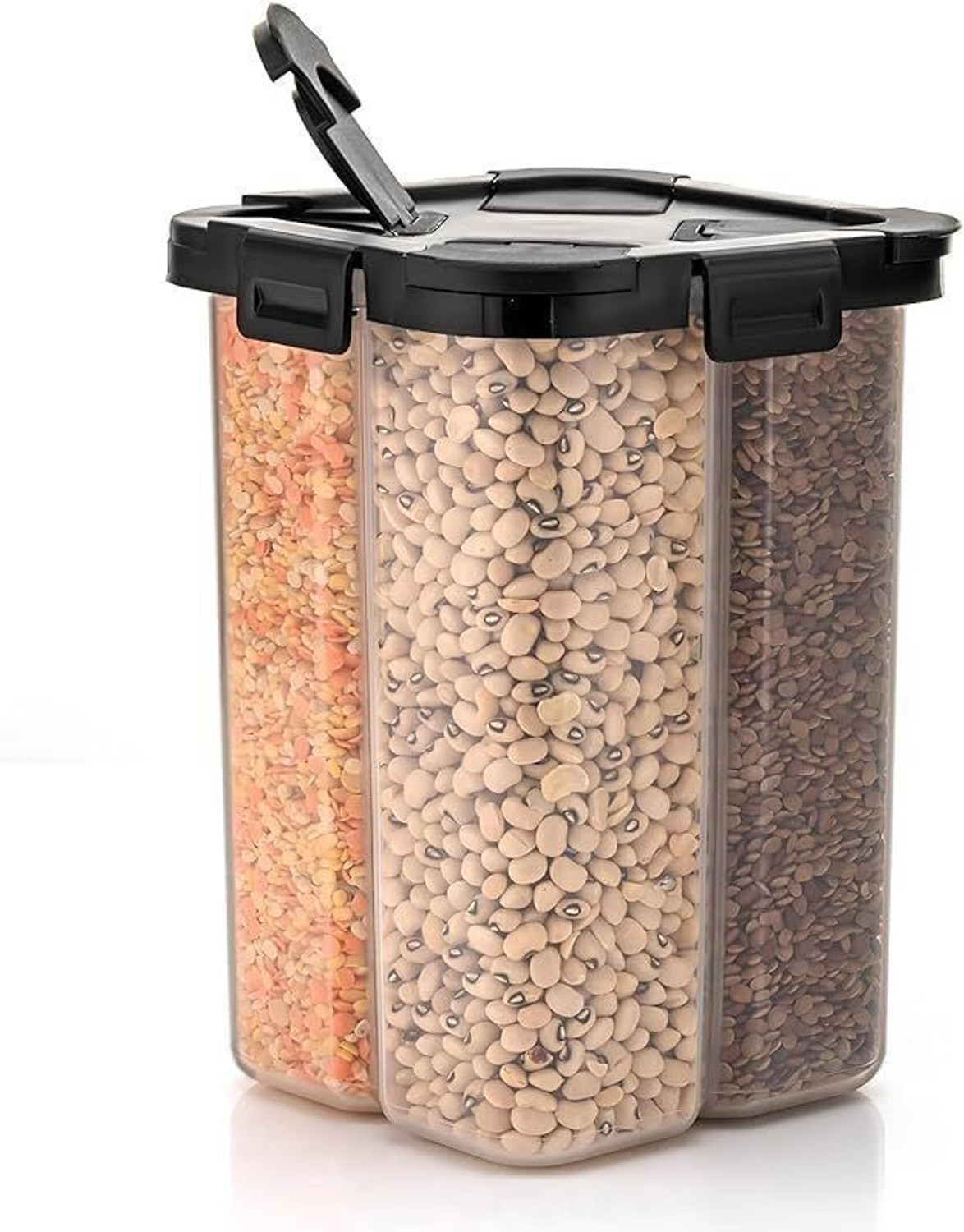 Image of KingPlast Plastic Grocery Container - 2500 ml
