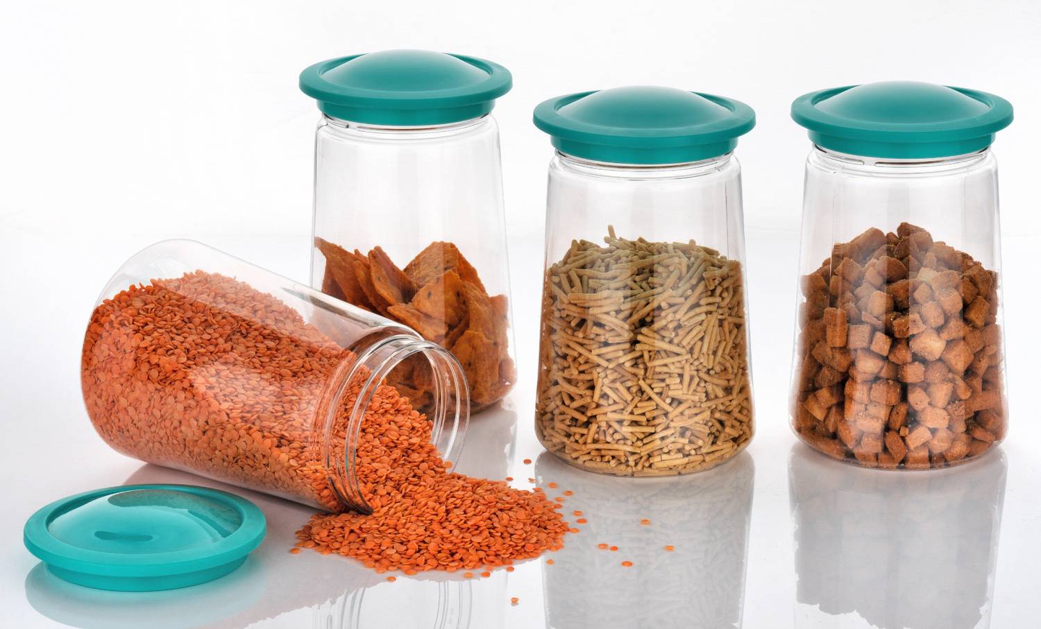 BRANZY Plastic Grocery Container  - 1100 ml