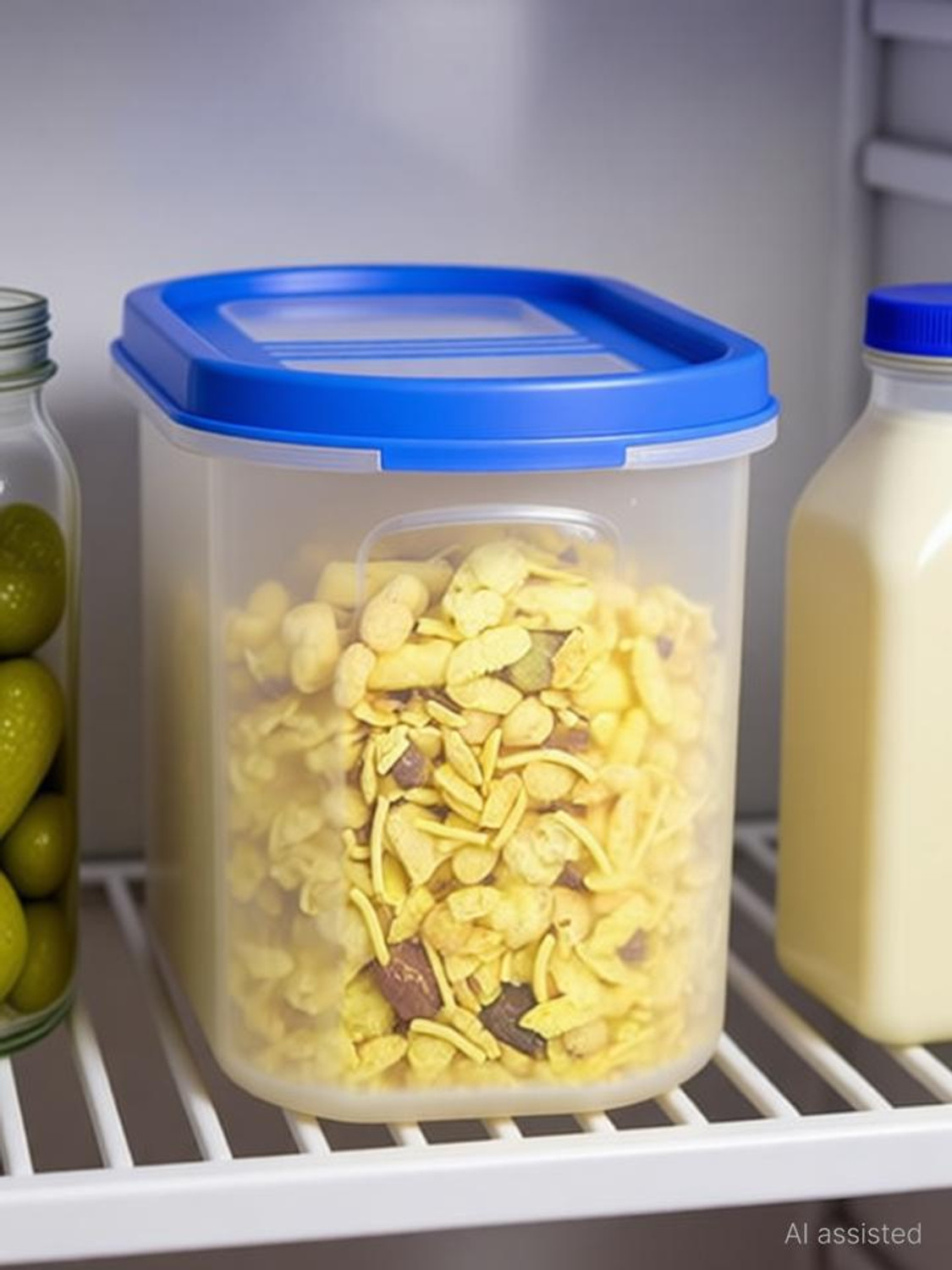 Image of Cutting EDGE Plastic Grocery Container - 1200 ml