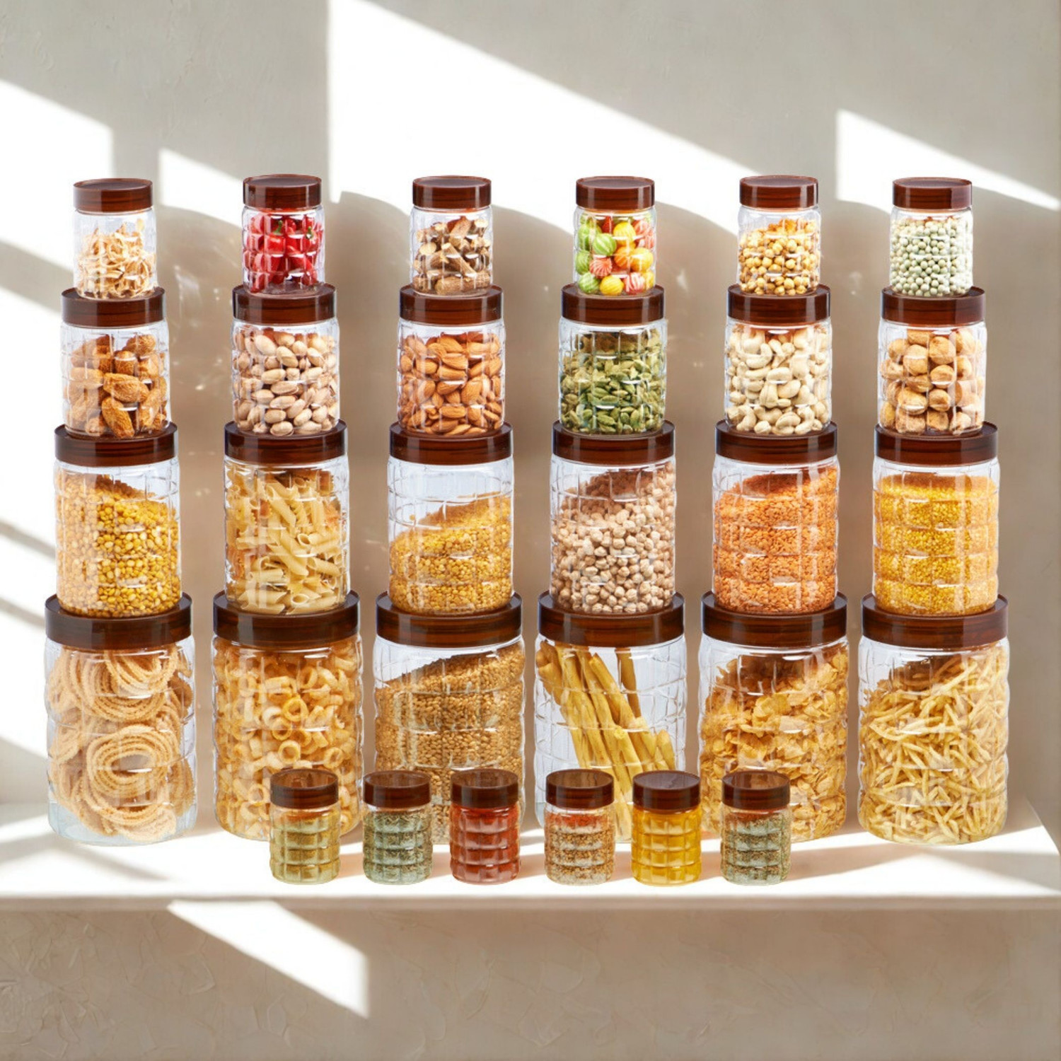 Image of SCL Steelo Plastic Grocery Container - 200 ml, 300 ml, 600 ml, 1200 ml, 2000 ml