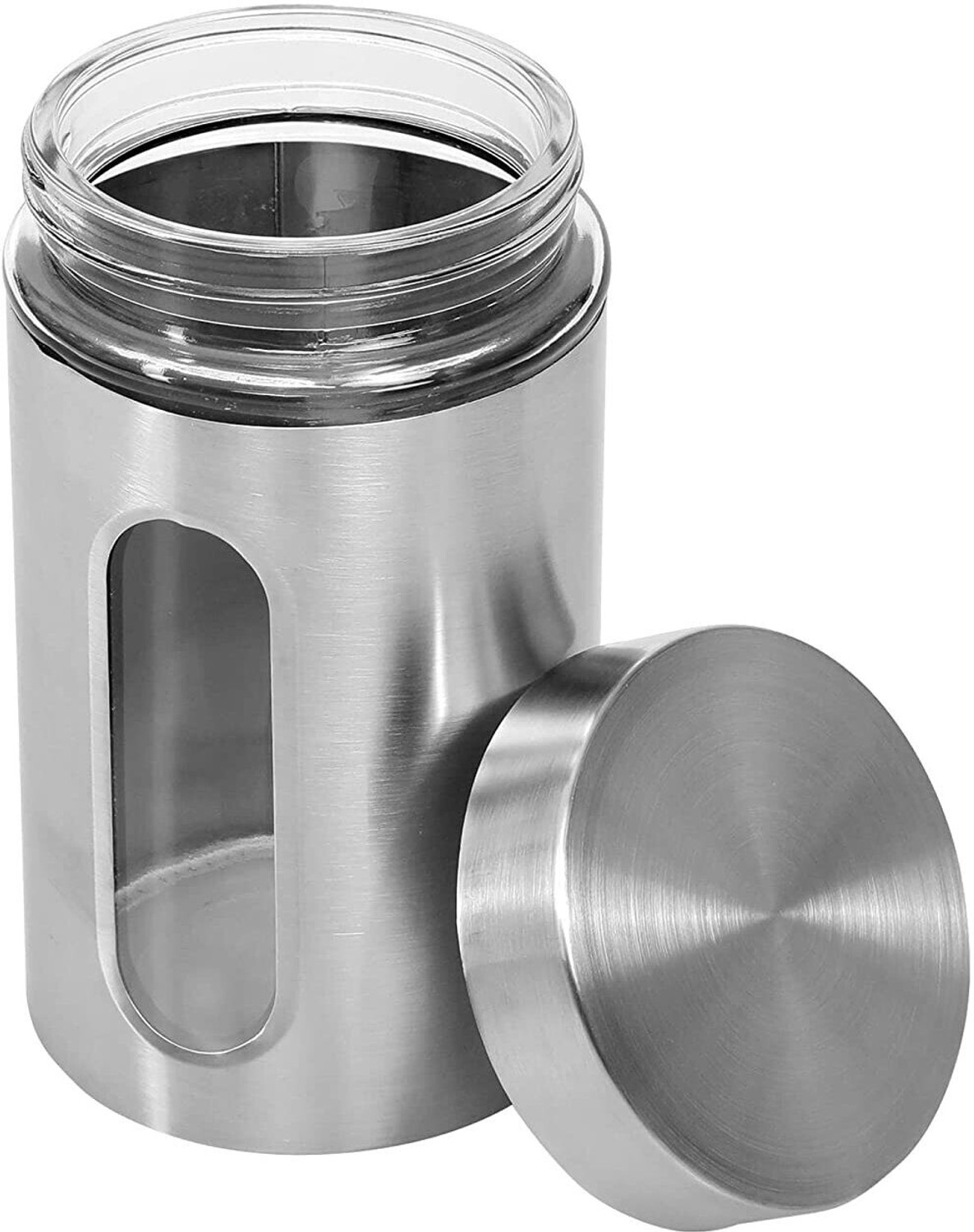 Image of Flipkart SmartBuy Steel Grocery Container - 1200 ml