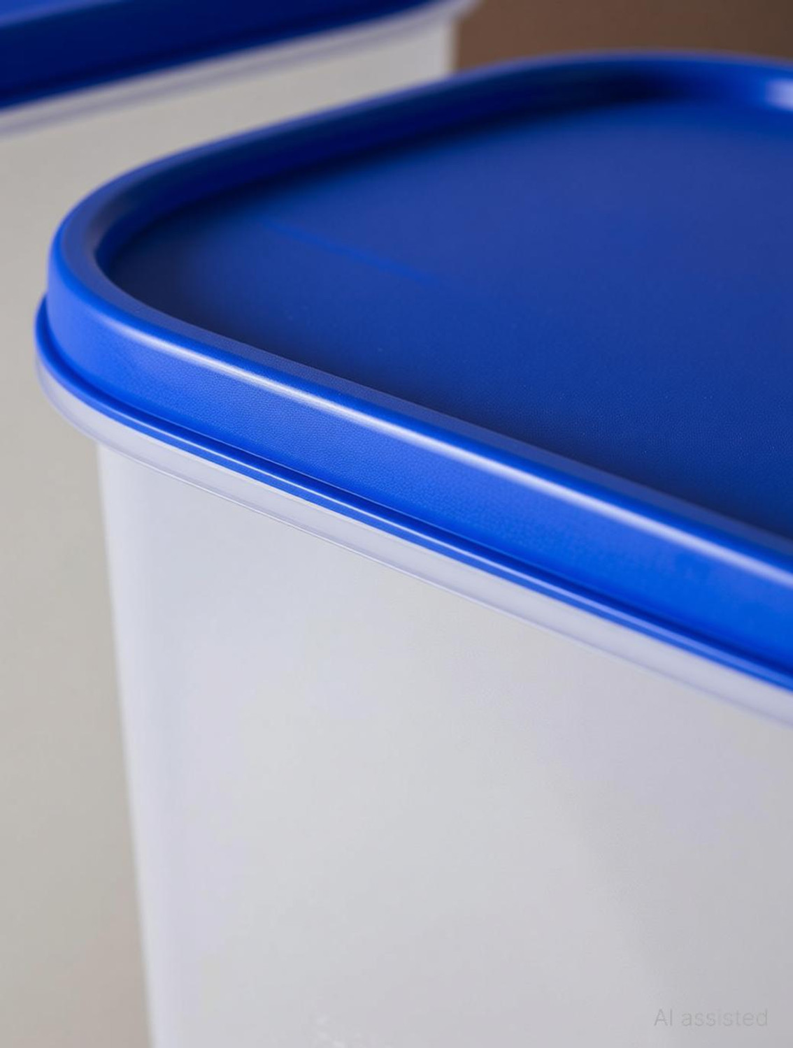 Image of Cutting EDGE Plastic Grocery Container - 2400 ml