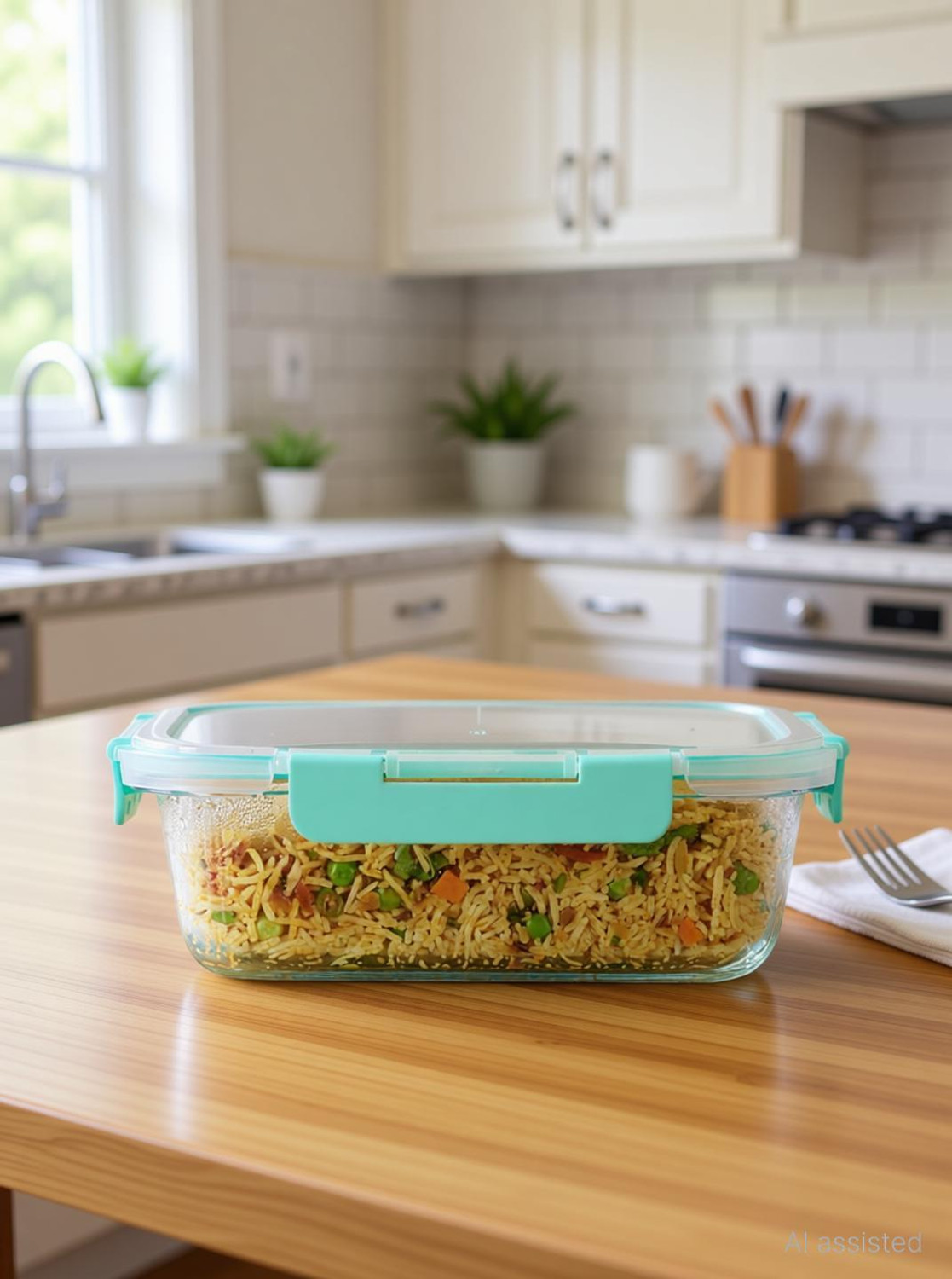 Image of Allo Glass Fridge Container - 1520 ml