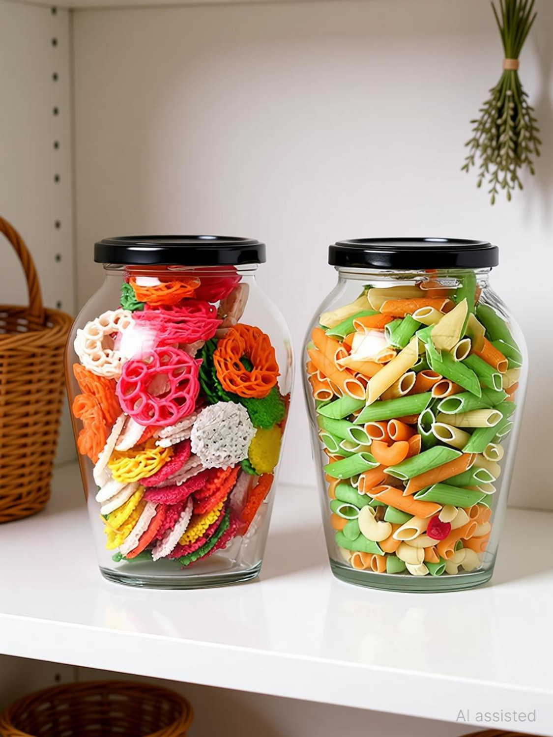 Image of Tap2kaart Glass Grocery Container - 1000 ml
