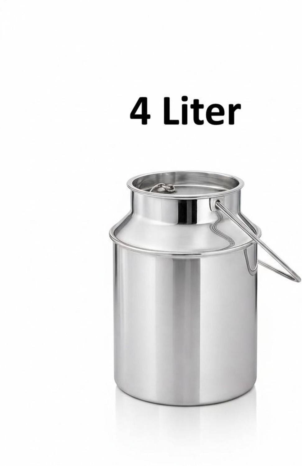 BERBEL Stainless Steel Milk Container - 4 L