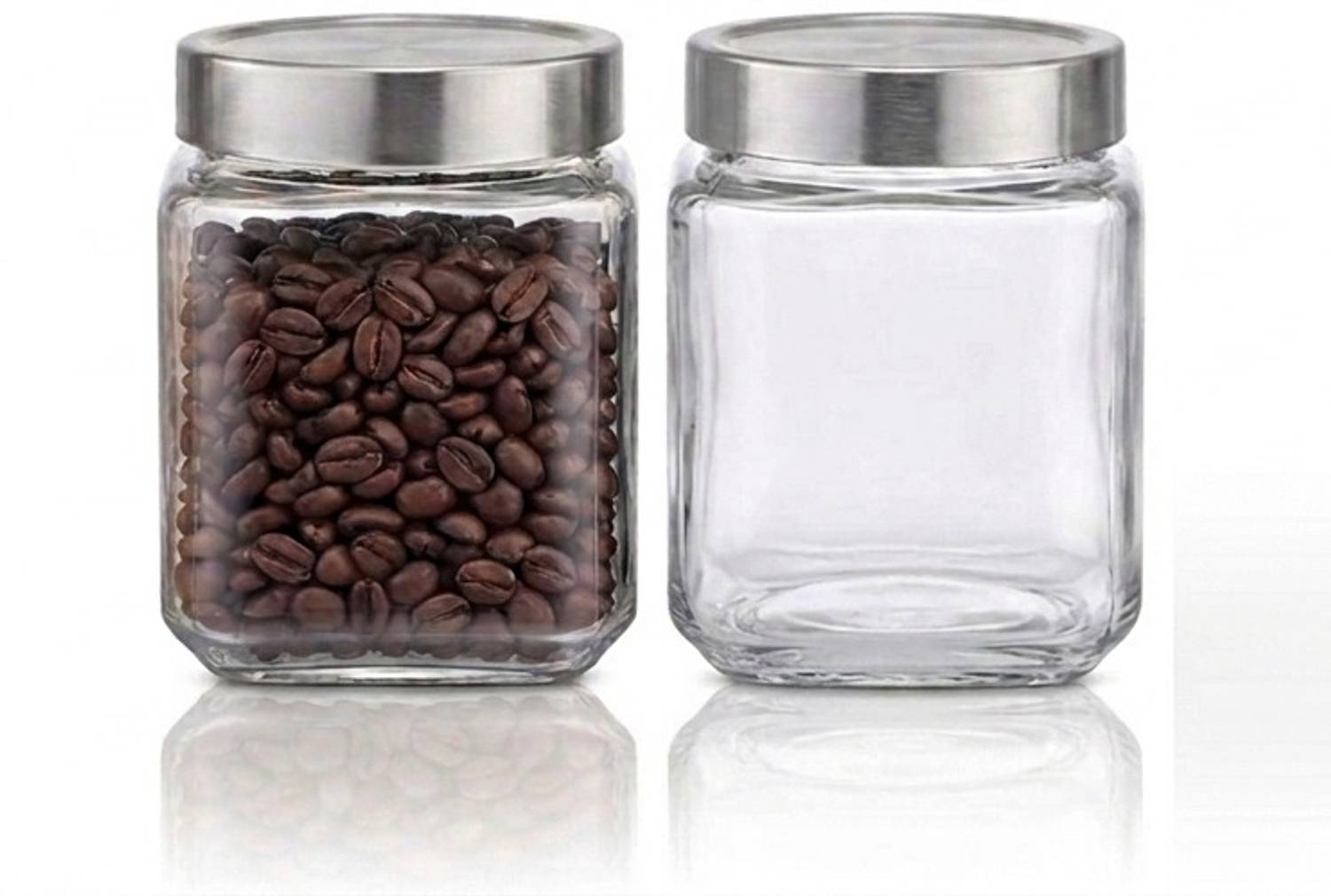 Borzor Glass Cookie Jar  - 600 ml
