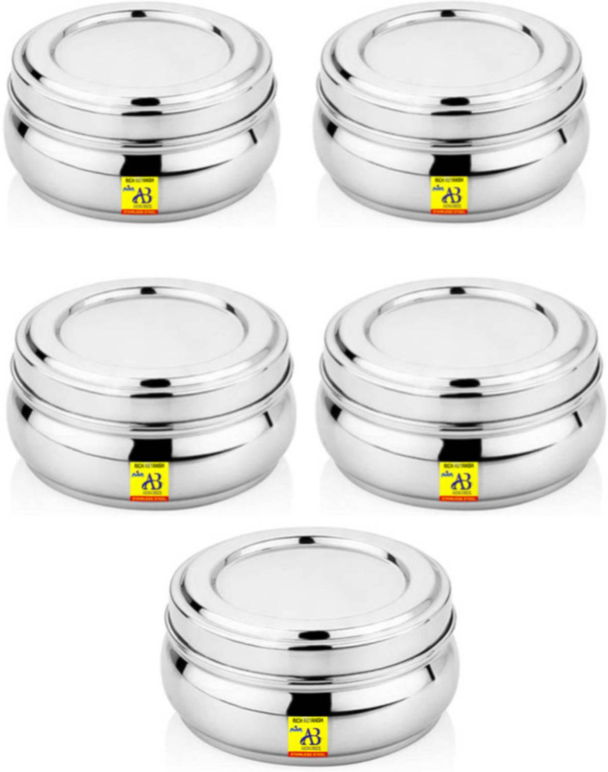AEROBIX Steel Grocery Container  - 200 ml