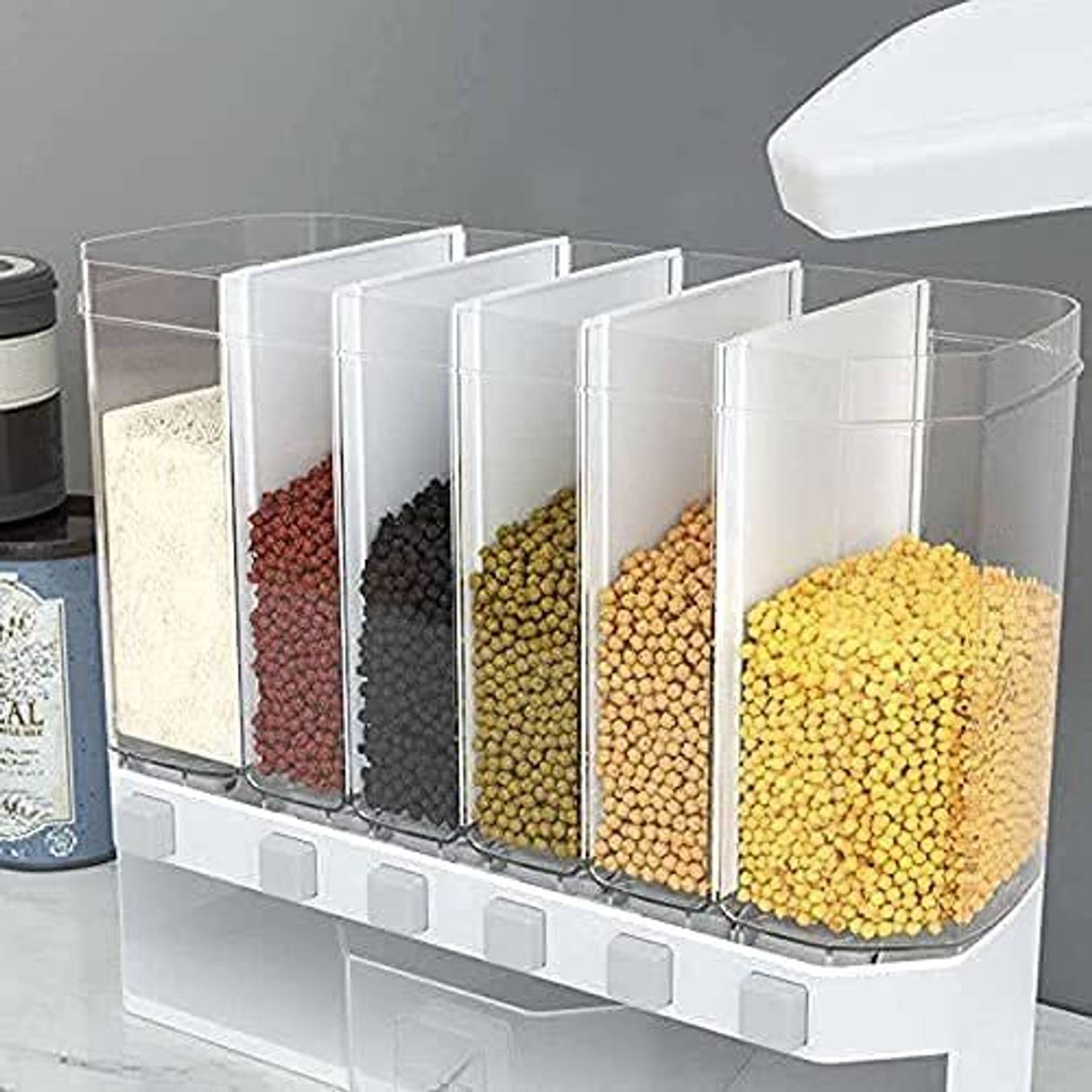 Aakruti Creation Plastic Cereal Dispenser - 10 L