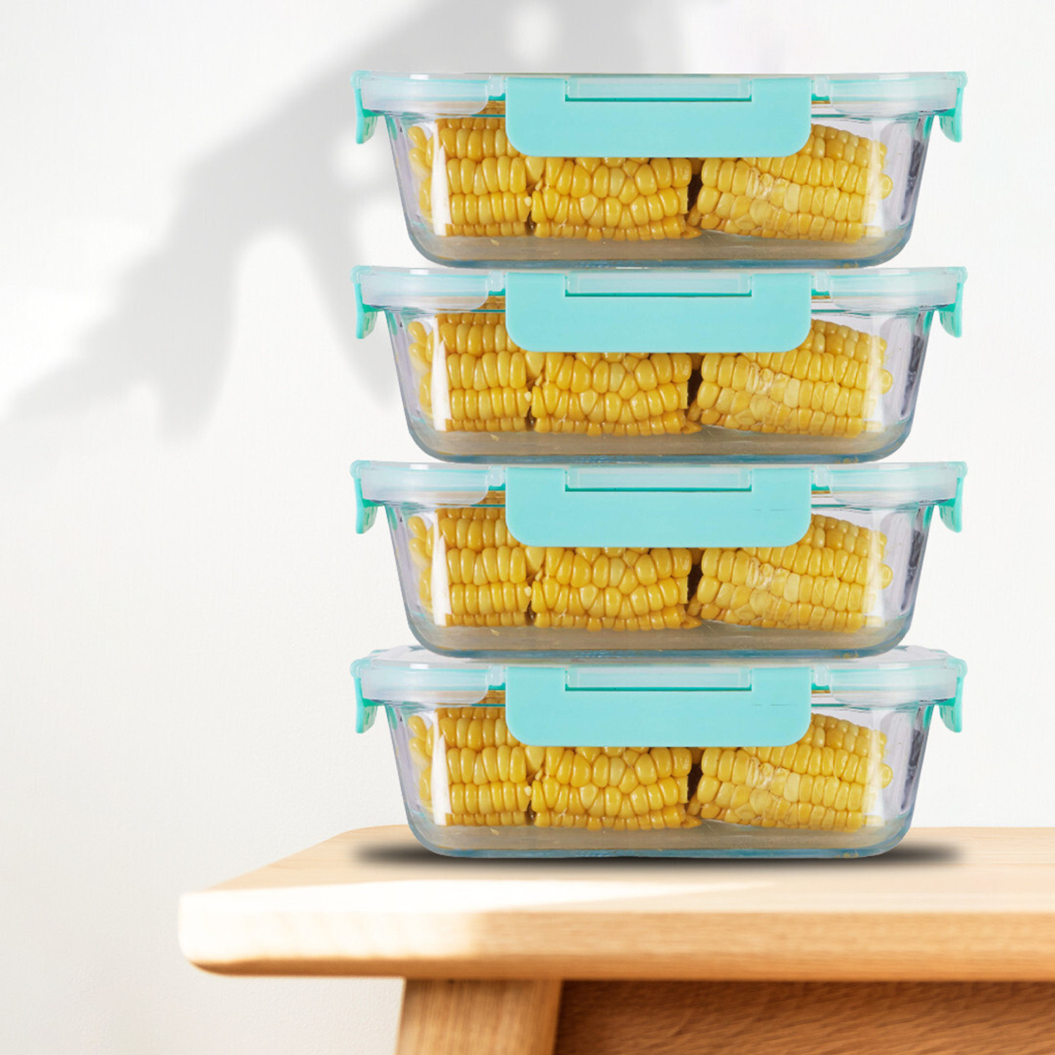 Image of Allo Glass Fridge Container - 1040 ml
