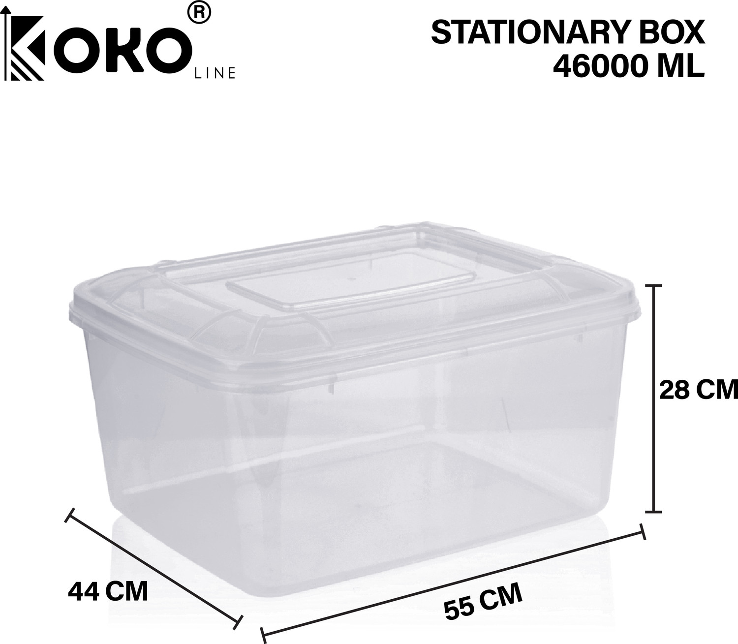 Image of KOKOLINE Plastic Utility Container - 46 L