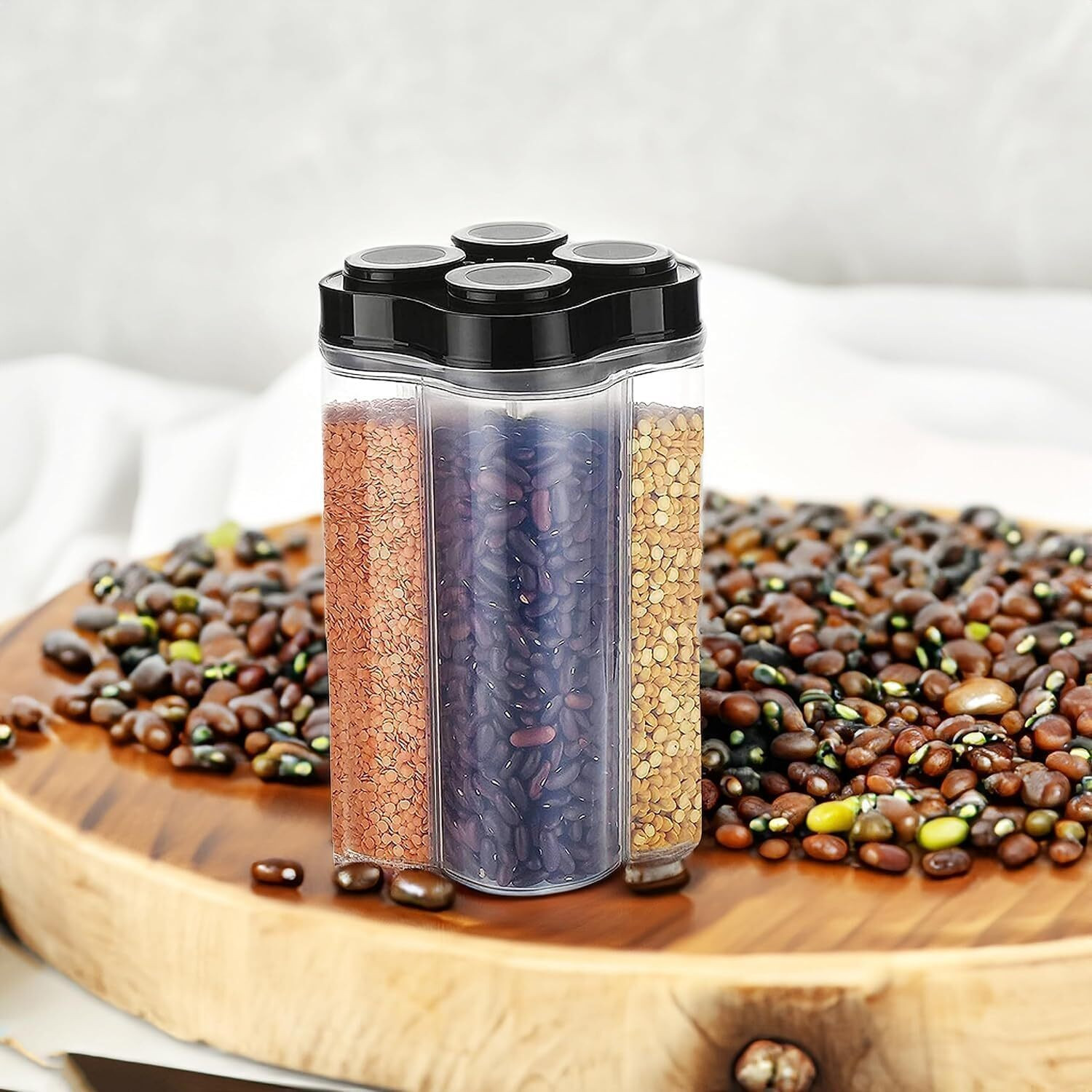 Image of KRESTA Plastic Grocery Container - 2400 ml