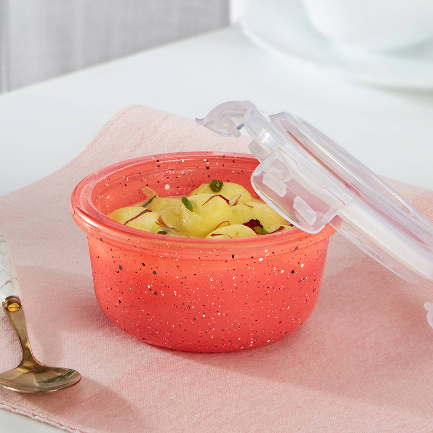 BOROSIL Glass Fridge Container - 240 ml