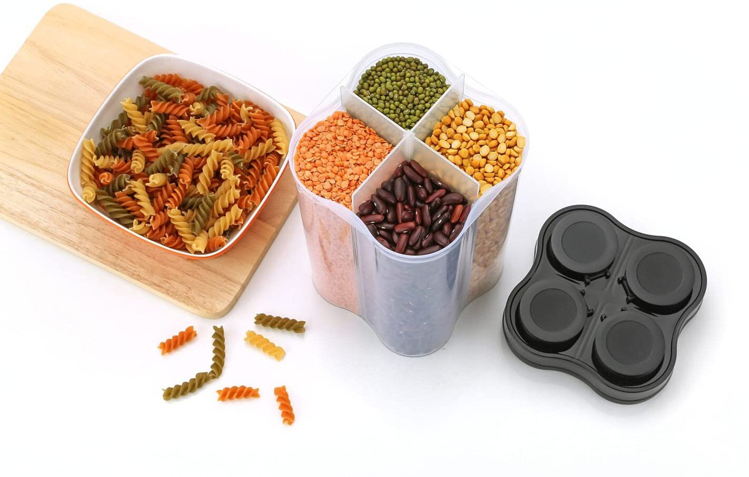 Image of KRESTA Plastic Grocery Container - 2400 ml
